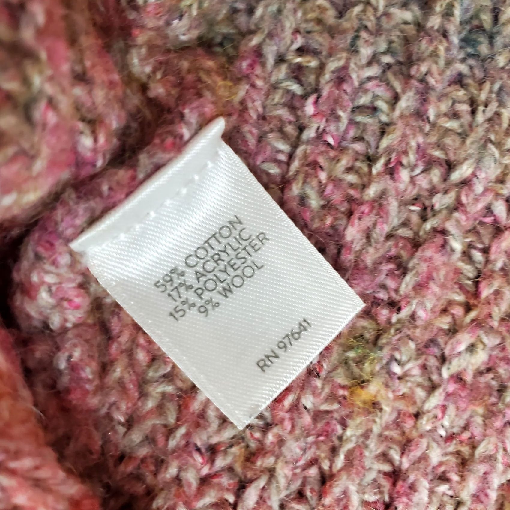 J. Jill J. Jill Sweater Womens XL Multicolor Striped Chunky Knit Long Sleeve Pullover Size XL / US 12-14 / IT 48-50 - 6 Thumbnail