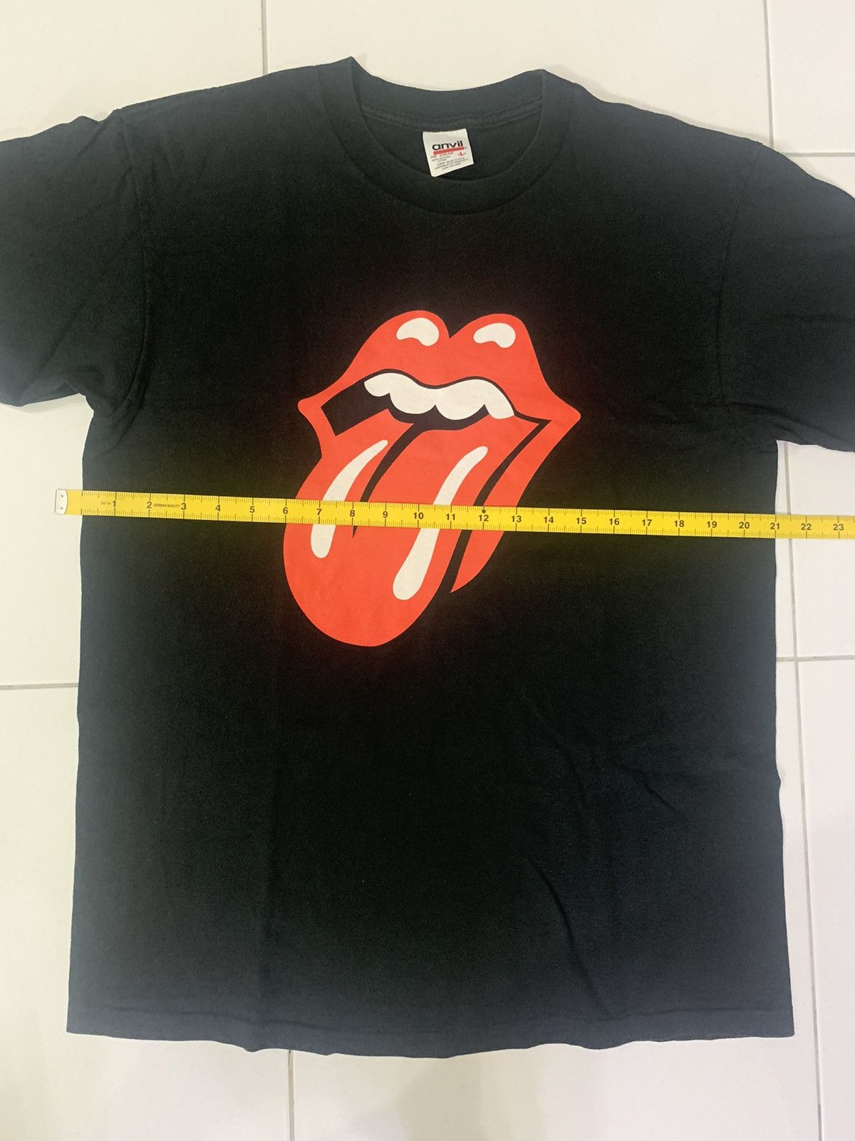 Band Tees × The Rolling Stones × Vintage Vintage Rolling Stone T Shirt World Tour 1997 Size US L / EU 52-54 / 3 - 7 Thumbnail