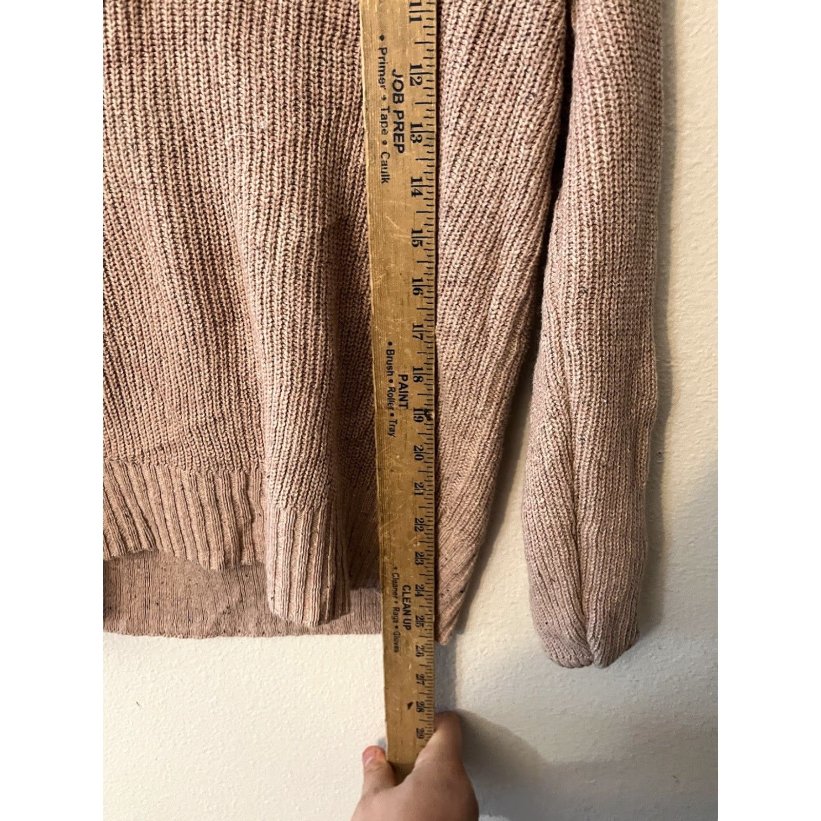 American Eagle Outfitters American Eagle Unisex XS Pink Hoodie Knit Pocket Casual Lounge Cozy Sweater Size XS / US 0-2 / IT 36-38 - 4 Thumbnail