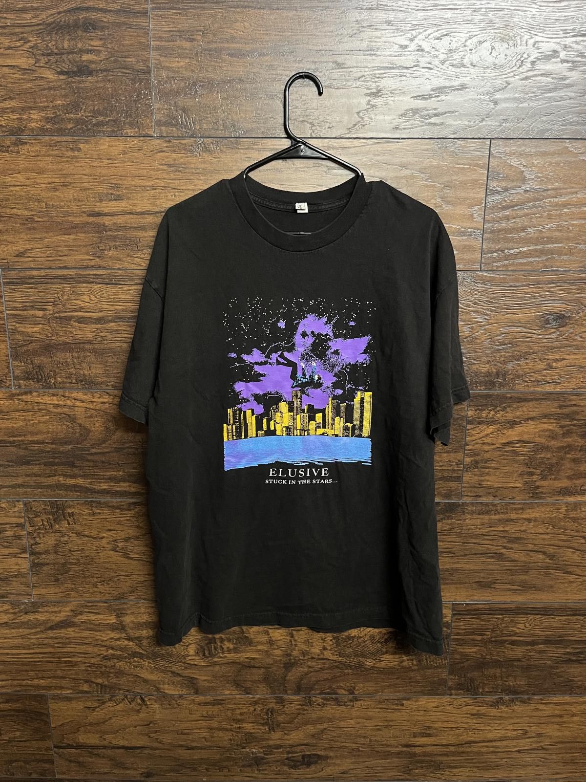 Designer Elusive Stuck in the Stars T-shirt - Floating Above the City Size US XL / EU 56 / 4 - 1 Thumbnail