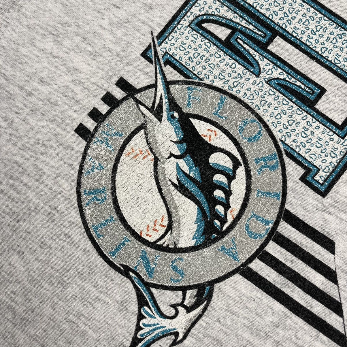 MLB Vintage Florida Marlins MLB y2k tee 1993 Size US XL / EU 56 / 4 - 8 Thumbnail