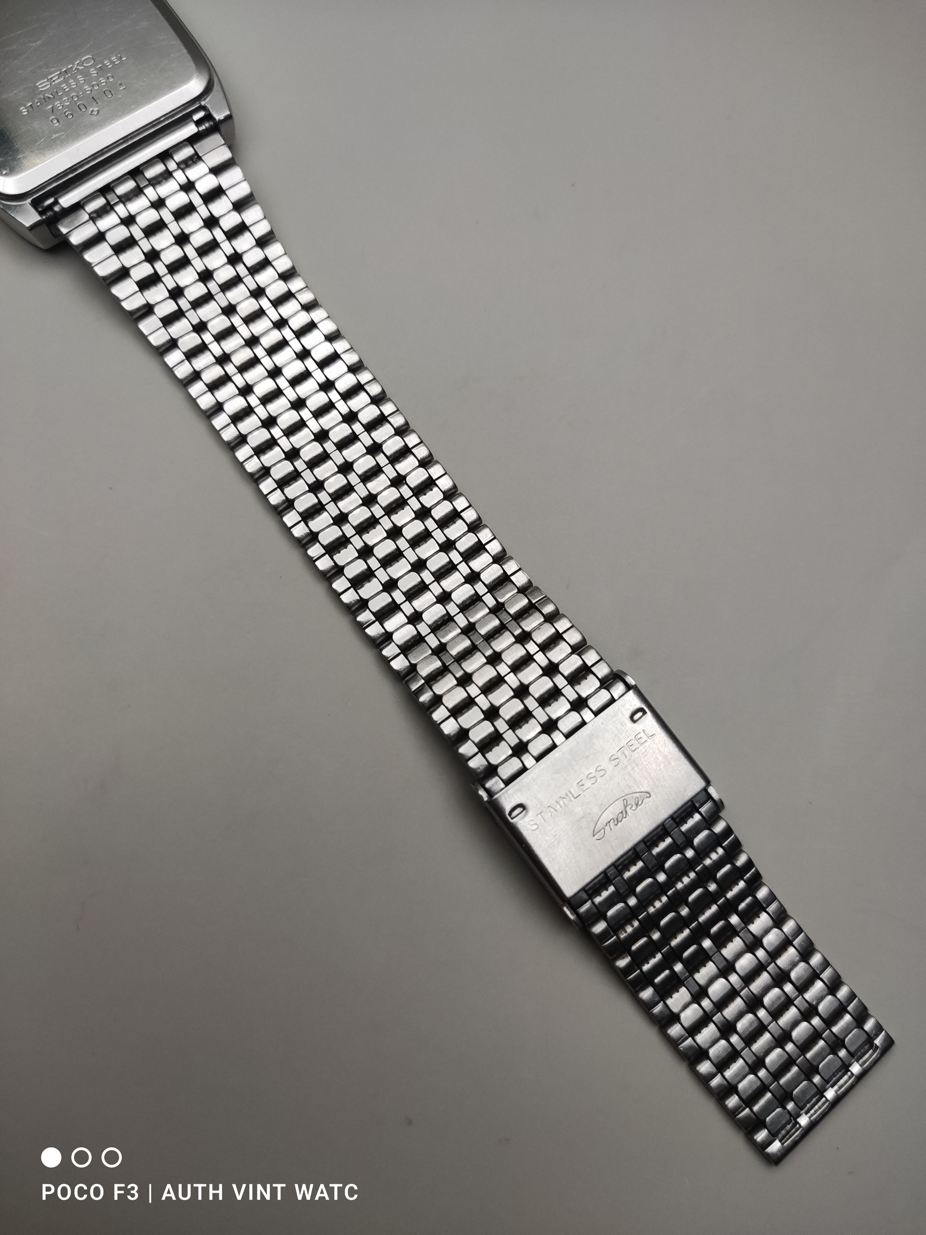 Seiko Authentic Vintage Seiko Quartz Tank 7830 Men Watch Size ONE SIZE - 16 Thumbnail