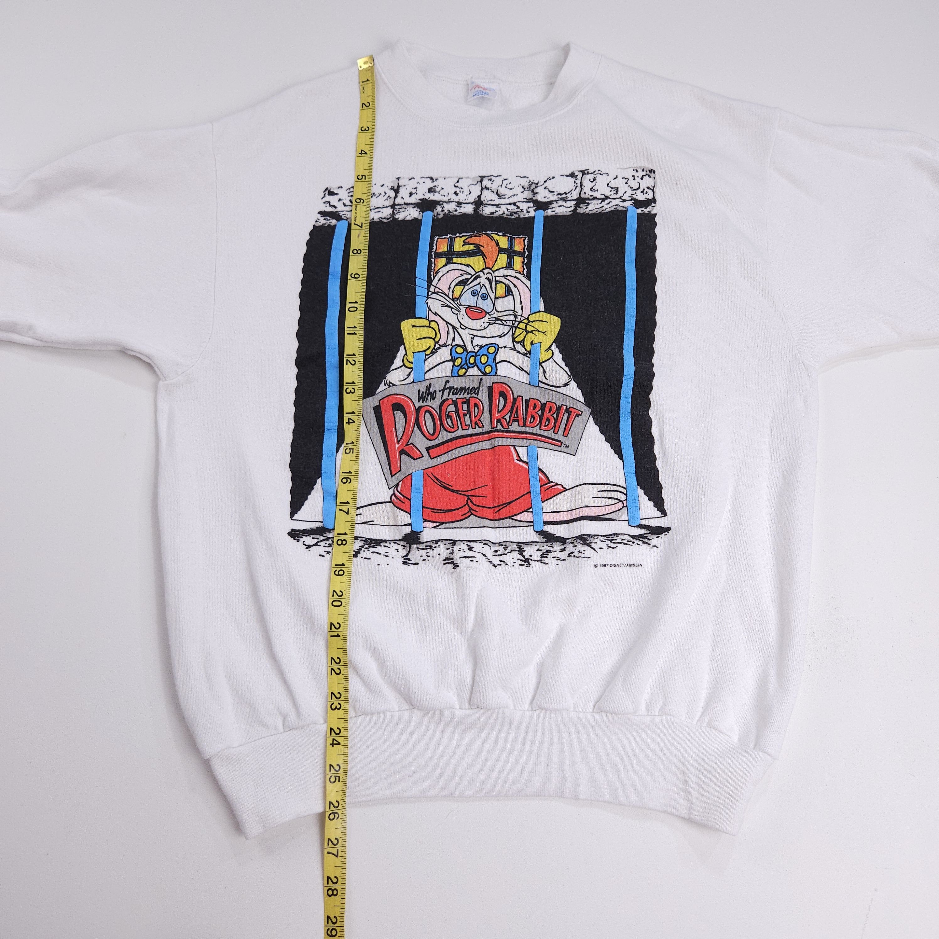 Disney Roger Rabbit Movie Promo Sweatshirt Crewneck Disney XL/Large Size US XL / EU 56 / 4 - 8 Thumbnail