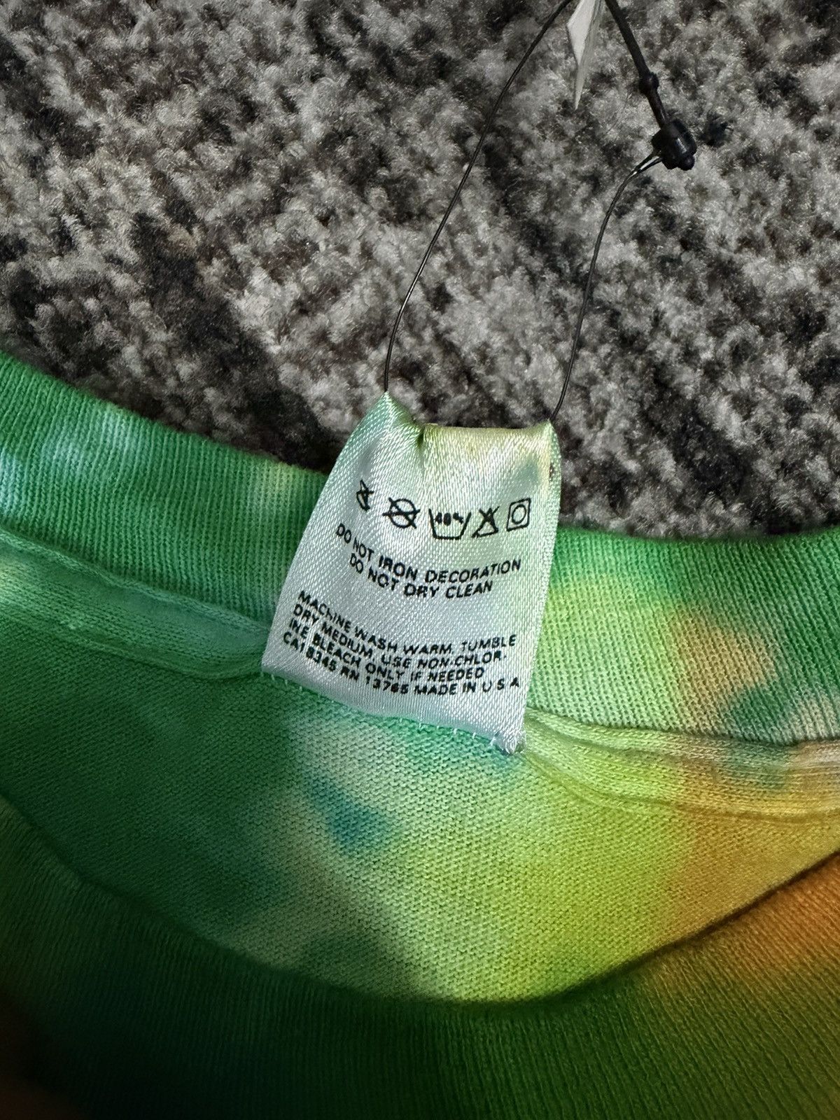 Fruit Of The Loom Vintage 90s Janis Joplin Tyie Die Size US XL / EU 56 / 4 - 9 Thumbnail