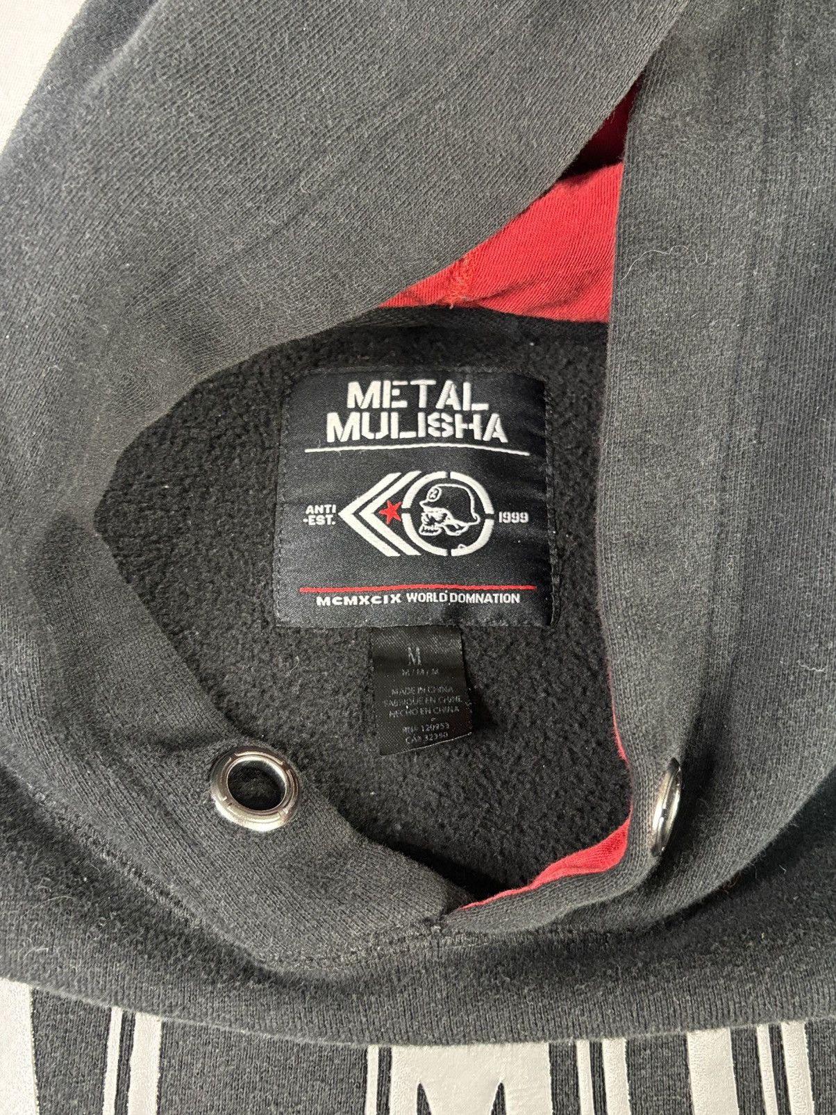 Metal Mulisha Y2K Metal Mulisha World Domination Hoodie | $40 Size US M / EU 48-50 / 2 - 4 Thumbnail