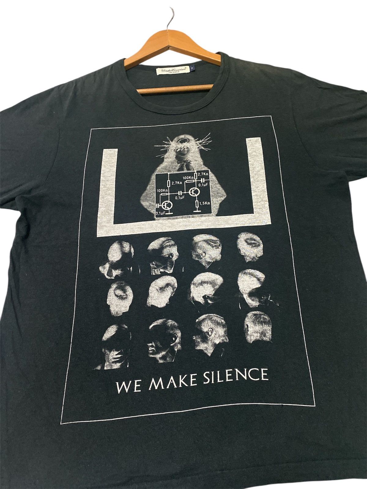 Japanese Brand × Undercover × Vintage ‼️RARE‼️UNDERCOVER “WE MAKE SILENCE” VINTAGE SHIRT TEE🔥 Size US L / EU 52-54 / 3 - 5 Thumbnail