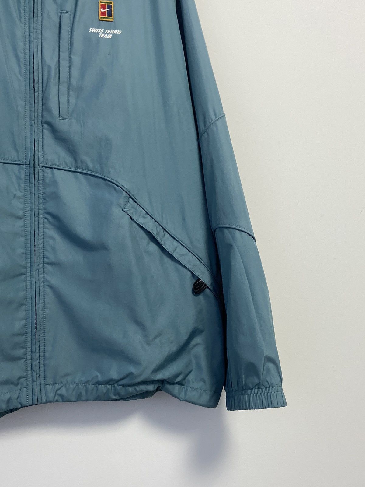 Vintage Nike Vintage Jacket Court 90ʼs Style Logo Hype Size US L / EU 52-54 / 3 - 3 Thumbnail