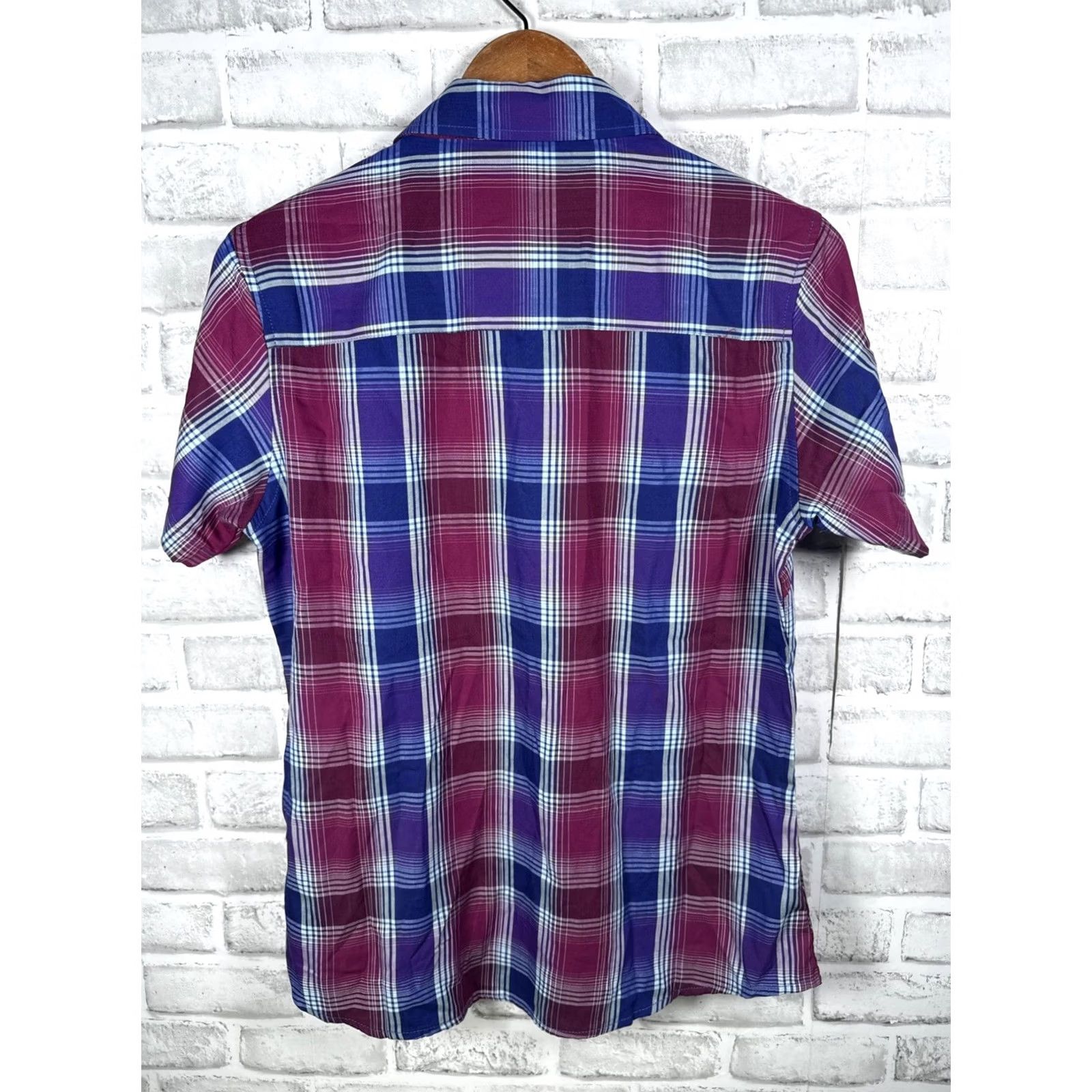 Vintage DIXXON FLANNEL CO. The Locus Plaid Snap Button Womens M Shirt Pink Plaid Snap Button Shirt Womens M Size M / US 6-8 / IT 42-44 - 6 Thumbnail