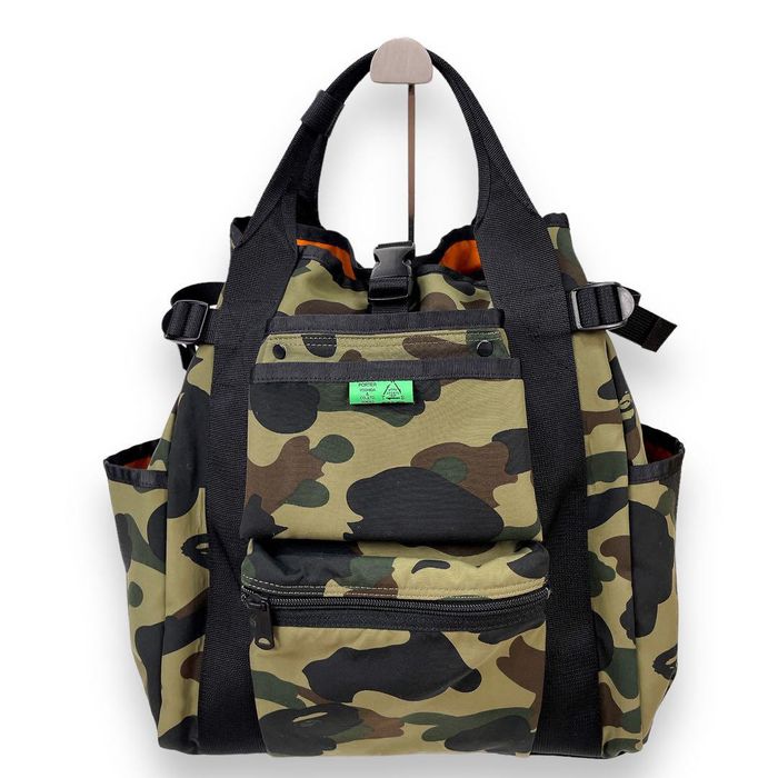 Bape x porter online backpack