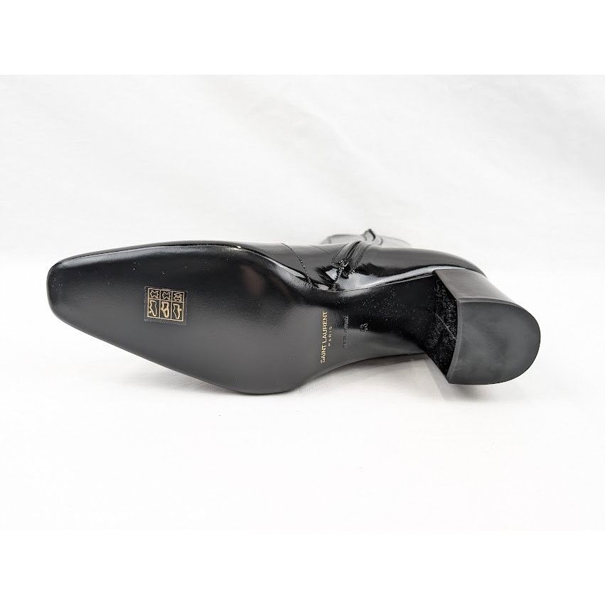 Saint Laurent Paris o1rshd1 Q:2 / XIV Zipped Boots in Nero Size US 9 / EU 42 - 9 Thumbnail