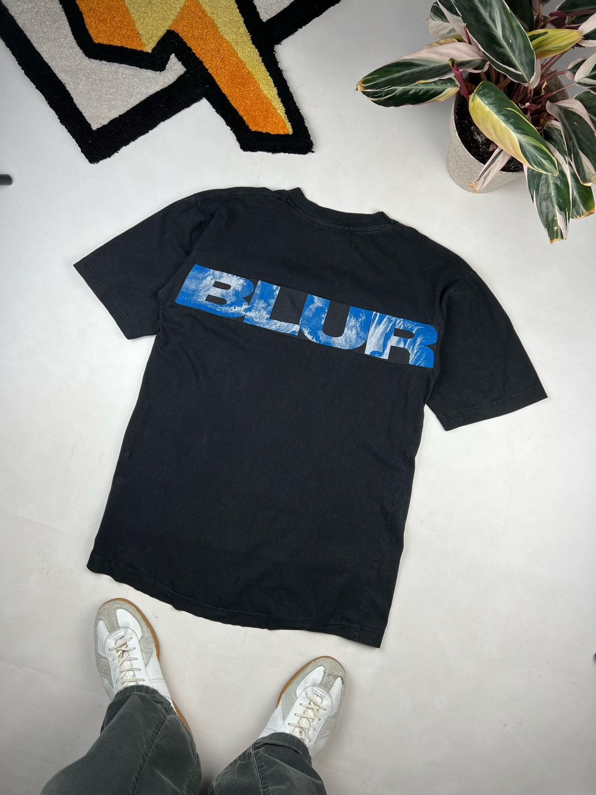 Band Tees Vintage 90s Blur Band T-shirt drugs drink Size US L / EU 52-54 / 3 - 4 Thumbnail