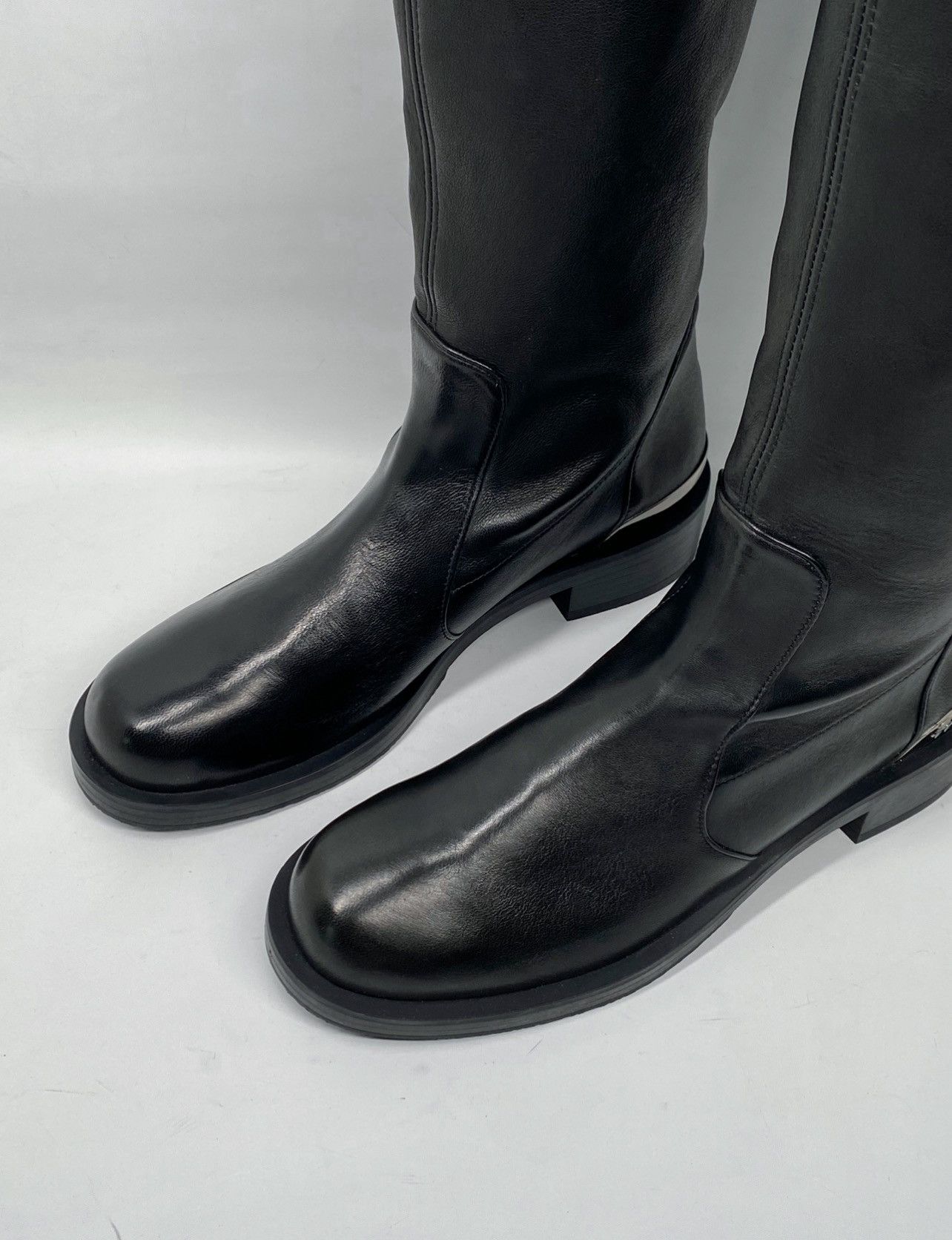 Stuart Weitzman Stuart Weitzman Bold SW Logo Slouch Boots size 6.5 Size US 6.5 / IT 36.5 - 5 Thumbnail