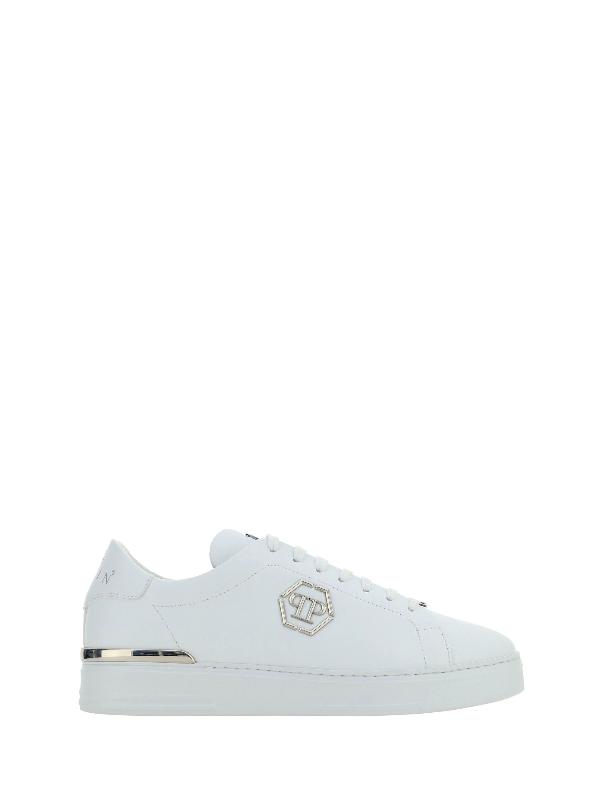 Philipp Plein Hexagon Low Top Sneakers Size US 12 / EU 45 - 1 Thumbnail