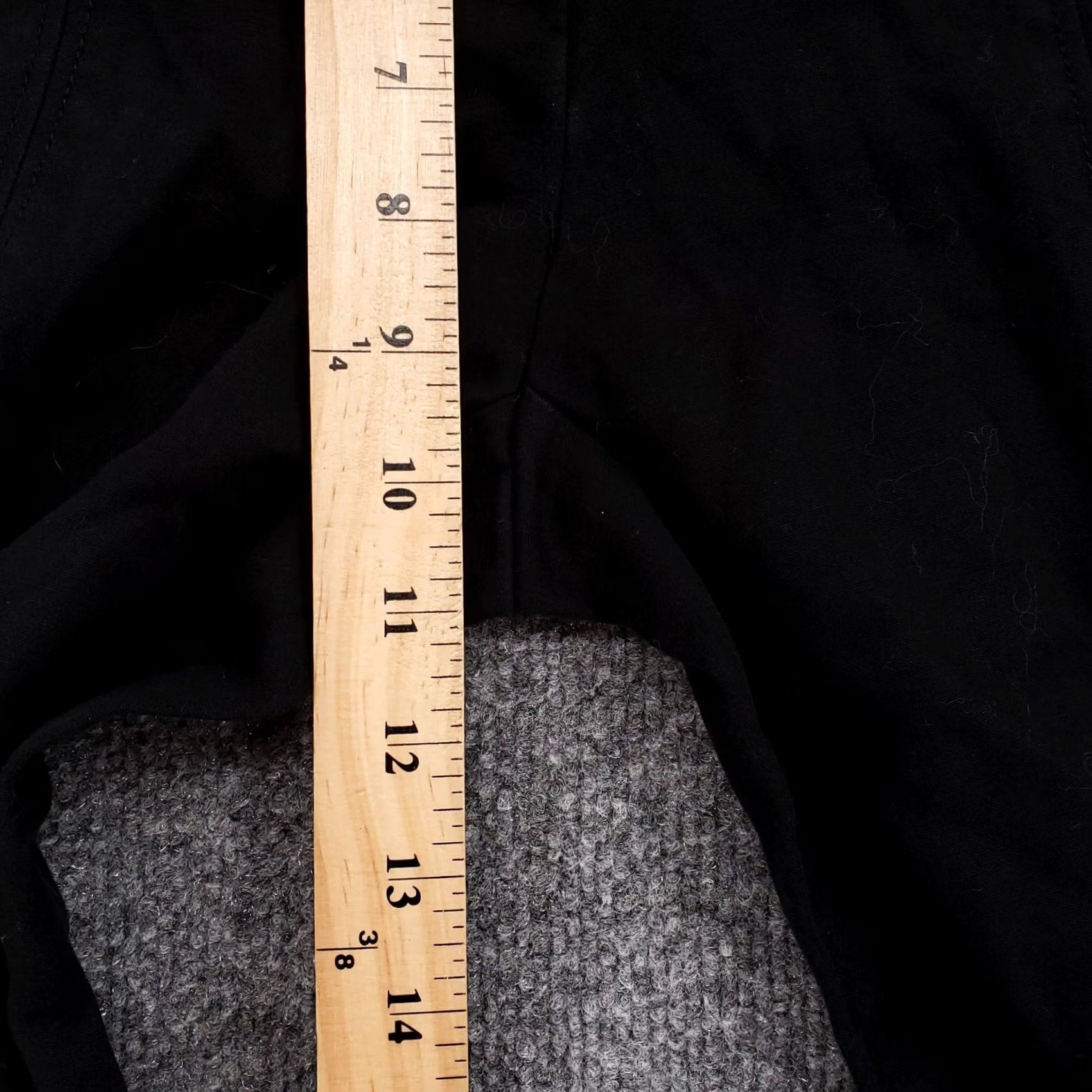 Anne Klein Anne Klein Womens Pants 8 Black Chino Flat Front Mid Rise Casual Ankle Size 30" / US 8 / IT 44 - 5 Thumbnail