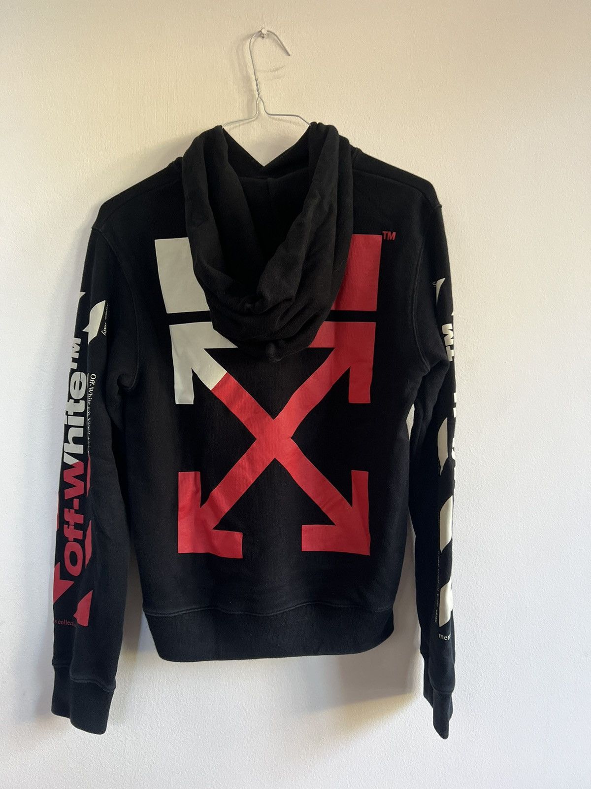 Off-White Off white split logo Hoodie Size US S / EU 44-46 / 1 - 7 Thumbnail