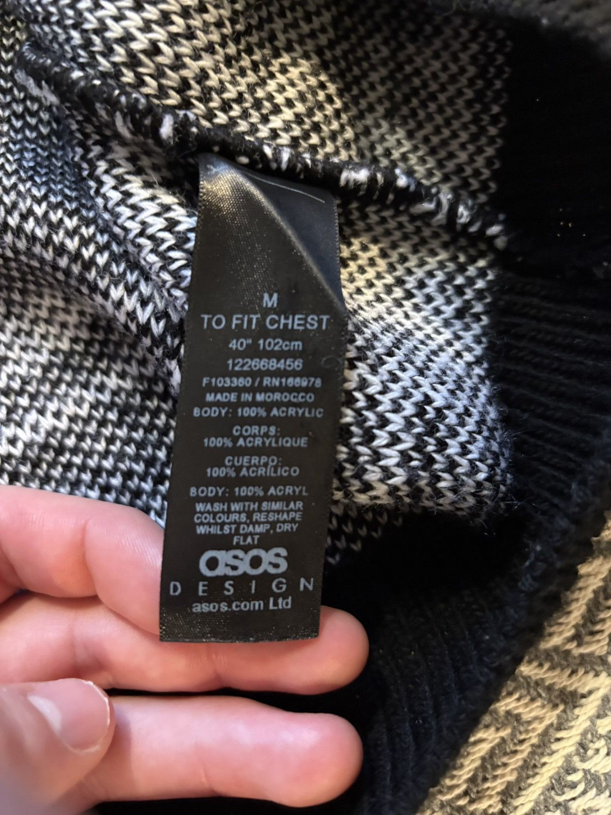 Asos Barbed Wire Sweater Size US M / EU 48-50 / 2 - 7 Thumbnail