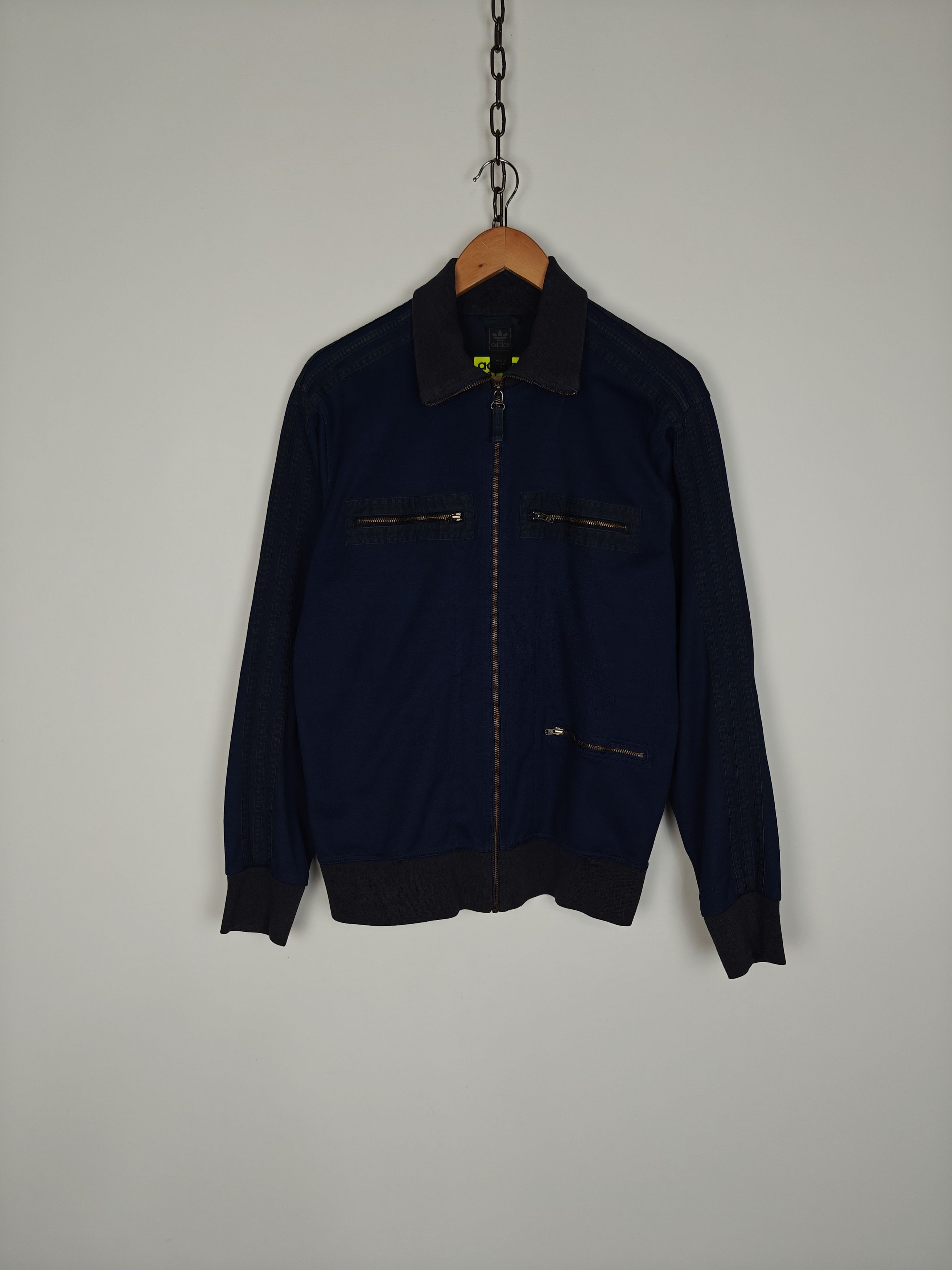 Adidas Adidas Safety Jacket Track Top Originals Casual Bomber 2005 Size US M / EU 48-50 / 2 - 1 Thumbnail