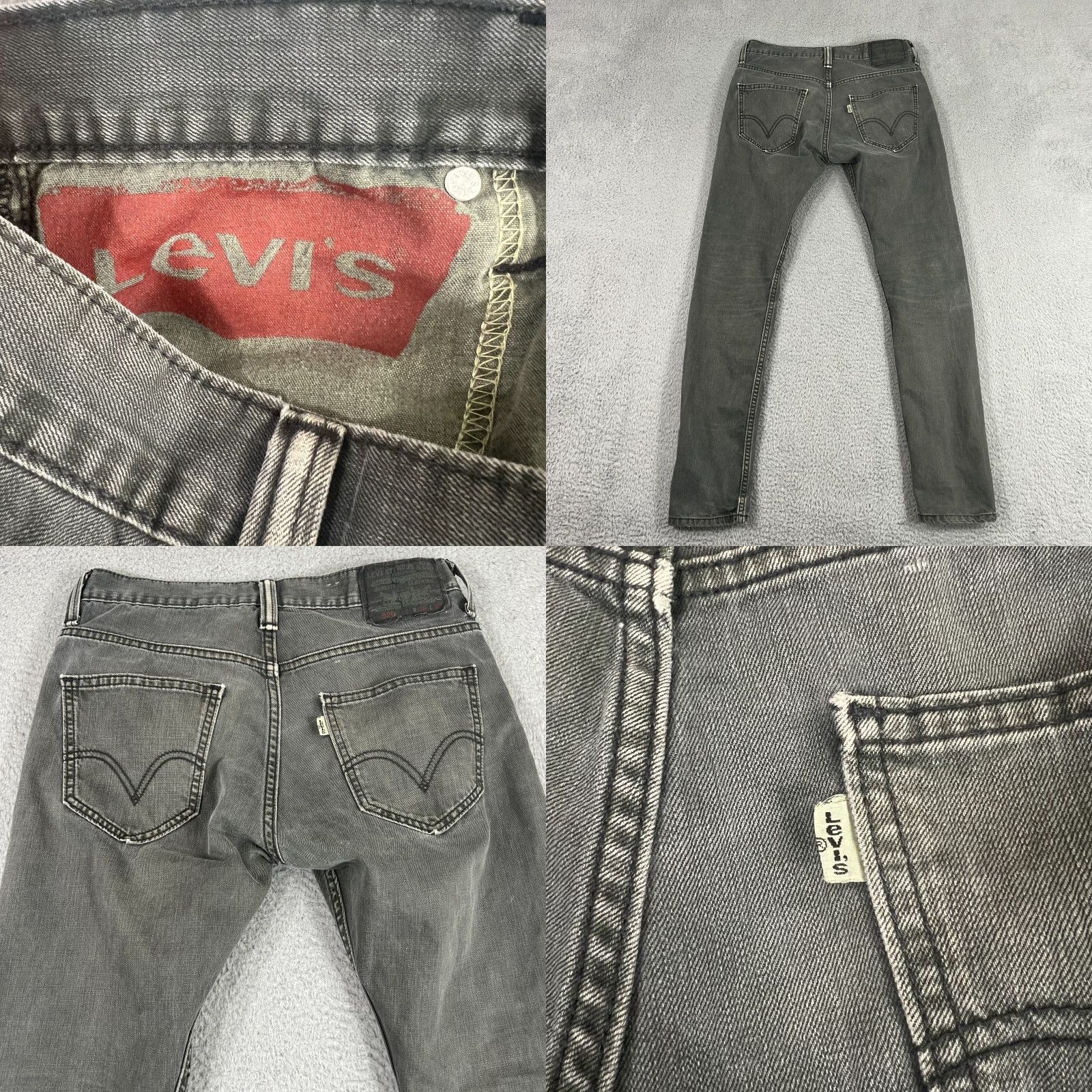 Levi's Levi's 520 Jeans Men's 30x30 Blue Taper Skinny Classic Pants Size US 30 / EU 46 - 8 Thumbnail