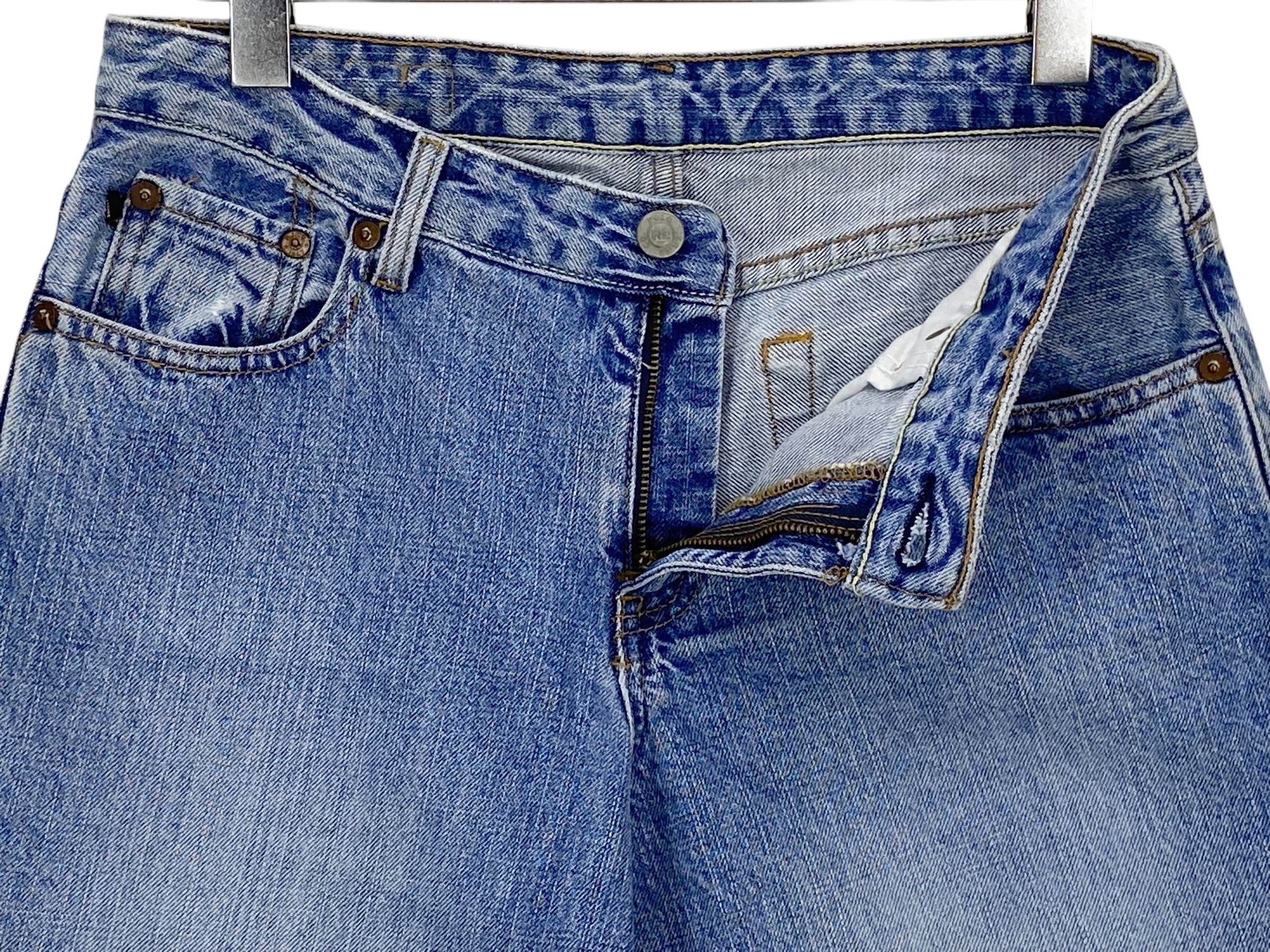 Polo Ralph Lauren Polo Ralph Lauren Relaxed Fit Jeans – Light Wash Denim Size US 30 / EU 46 - 4 Thumbnail
