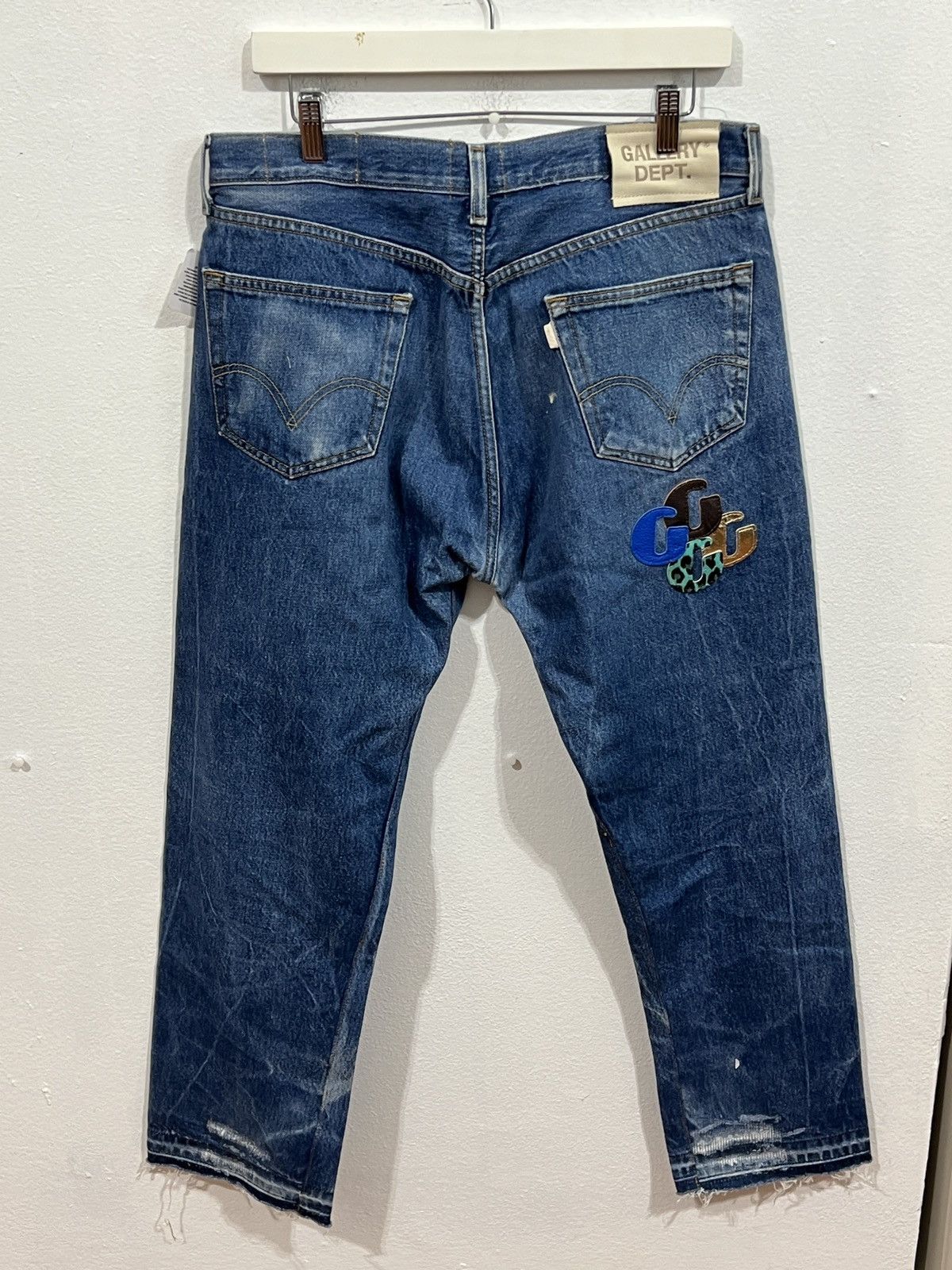 Gallery Dept. Gallery Dept. Denim G Patch Jeans 34/29 Size US 34 / EU 50 - 7 Thumbnail