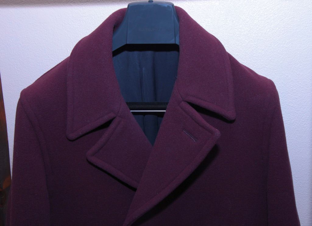 Wacko Maria Double Breasted Polo Coat Purple Wool Size US S / EU 44-46 / 1 - 3 Thumbnail