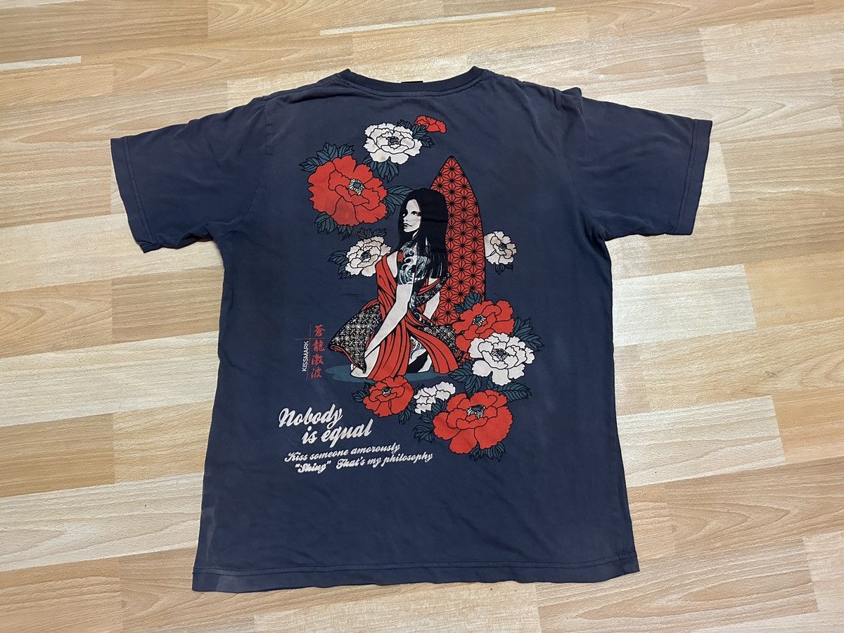 Japanese Brand Kiss Mark Nobody is Equal Tee Size US S / EU 44-46 / 1 - 2 Thumbnail