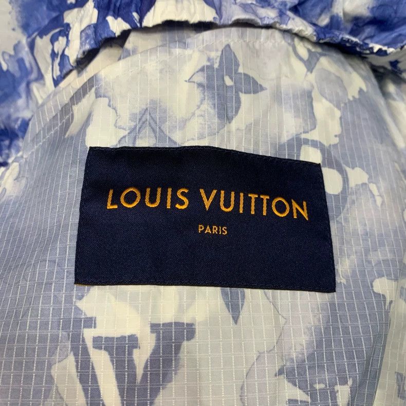 Louis Vuitton LOUIS VUITTON Blue ink presbyopia full print assault jacket Size US L / EU 52-54 / 3 - 6 Thumbnail