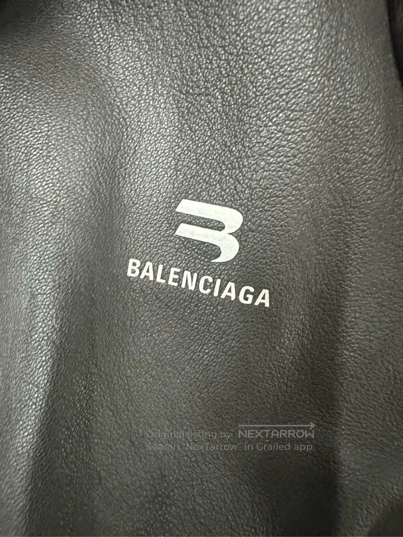 Balenciaga Balenciaga Hooded Leather Jacket Size US S / EU 44-46 / 1 - 5 Thumbnail