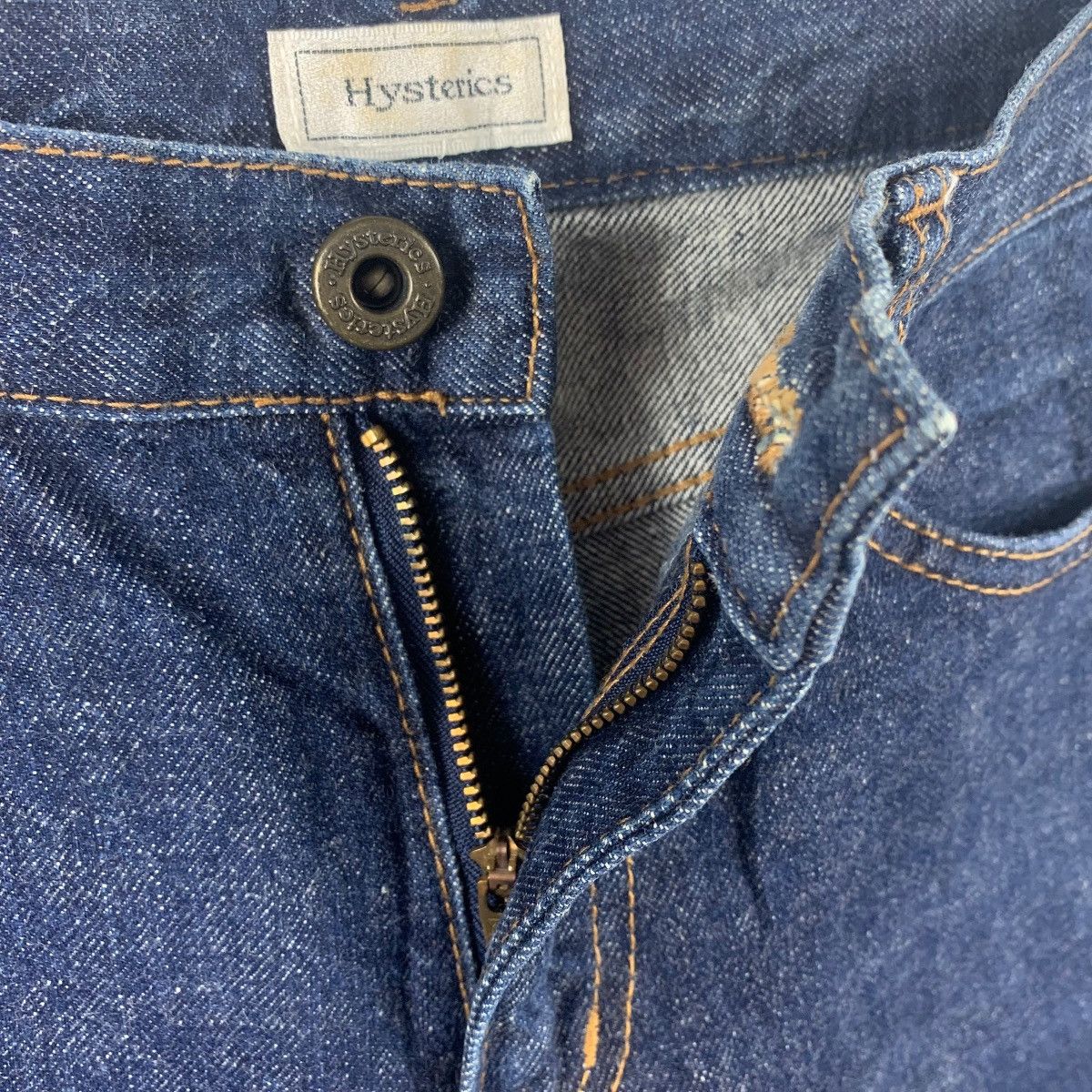 Hysteric Glamour × Japanese Brand × Vintage Vintage HYSTERIC Skinny blue jeans Size 28" / US 6 / IT 42 - 13 Thumbnail