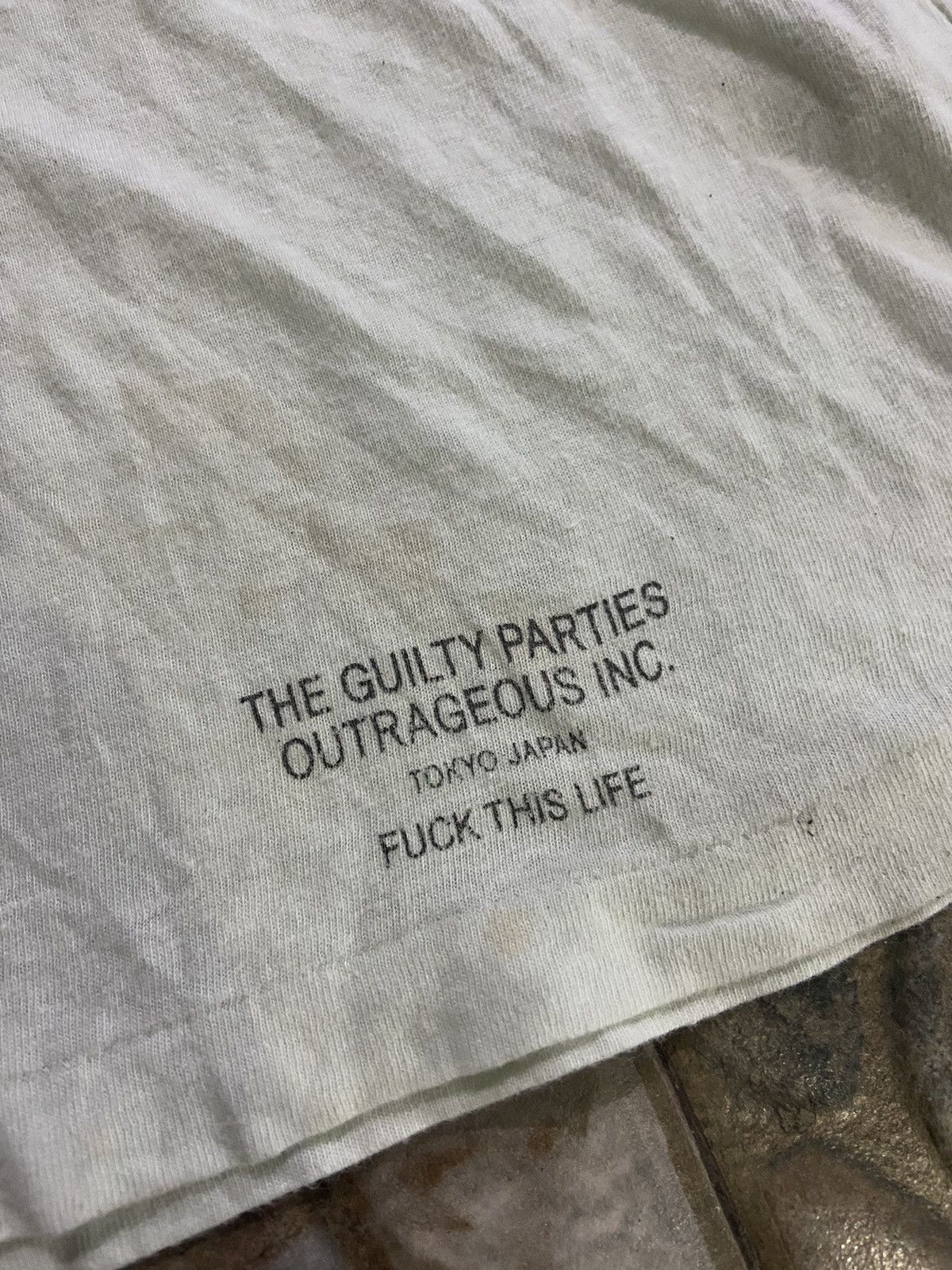 Japanese Brand × Wacko Maria VTG guilty parties wacko Maria pocked t-shirt Size M / US 6-8 / IT 42-44 - 4 Thumbnail