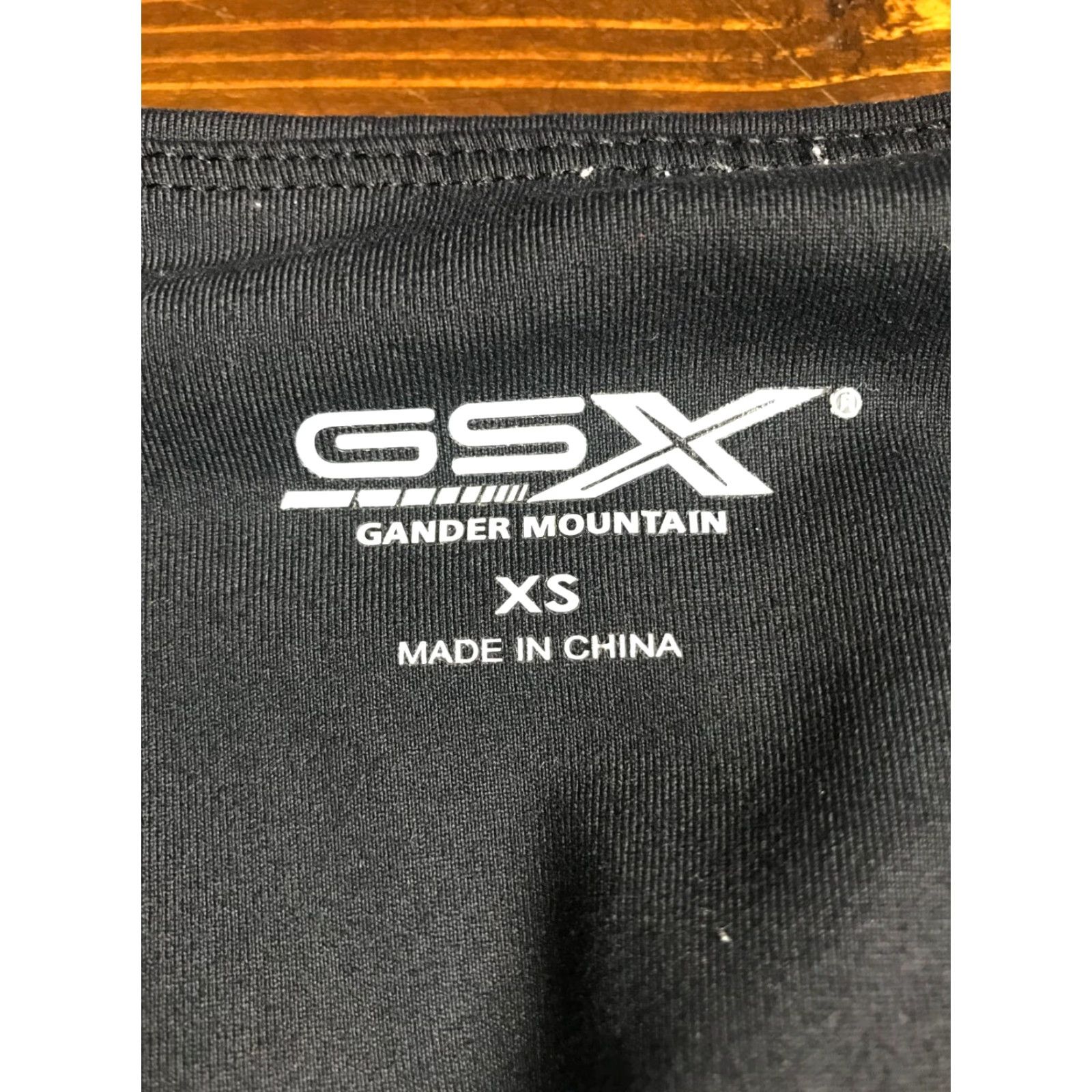 Vintage GSX Gander Mountain Pants Women's XS Black Activewear Leggings Pull On Jegging Inseam 22.5 in Wide Waist Band Modern Pattern Solid Vintage No Size 26" / US 2 / IT 38 - 7 Thumbnail
