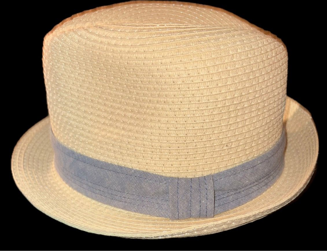 Daniel Cremieux Cremieux Straw Raffia Fedora NEW Size ONE SIZE - 11 Thumbnail