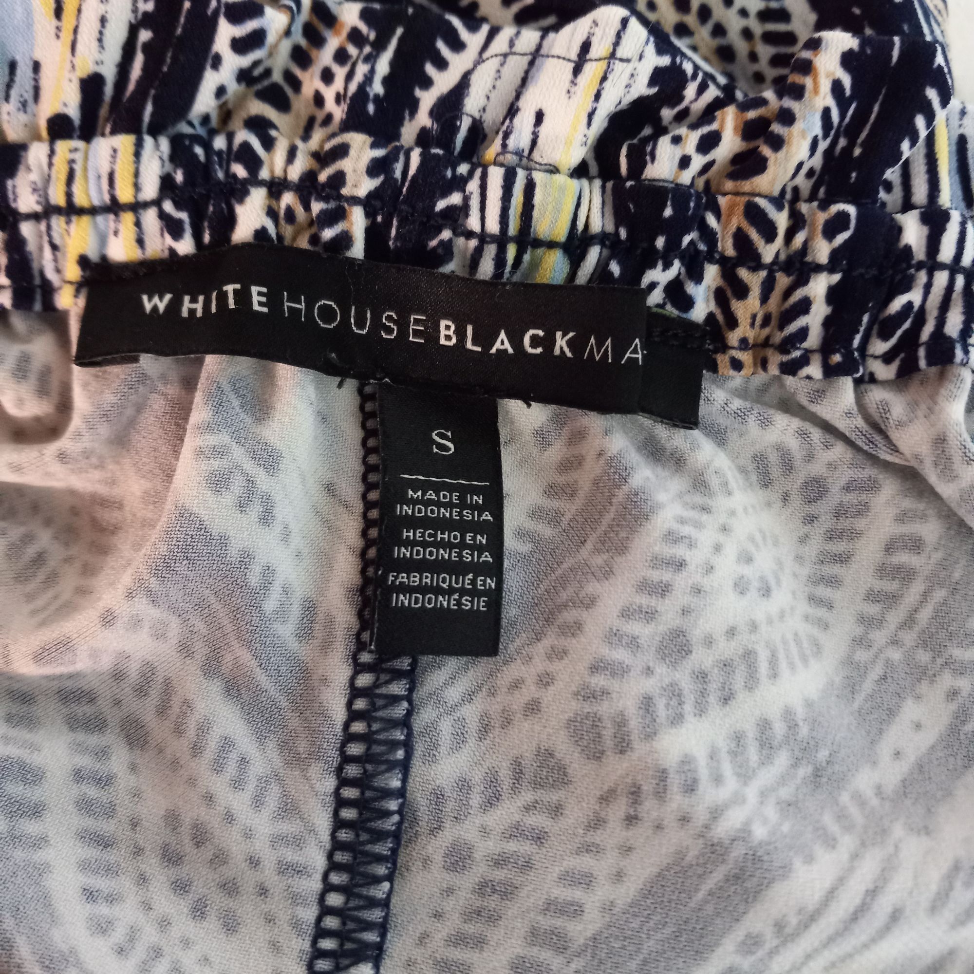 White House Black Market WHBM Size S Blouse Top Womens Sleeveless Ruffle Neck Tie Abs Size S / US 4 / IT 40 - 7 Thumbnail
