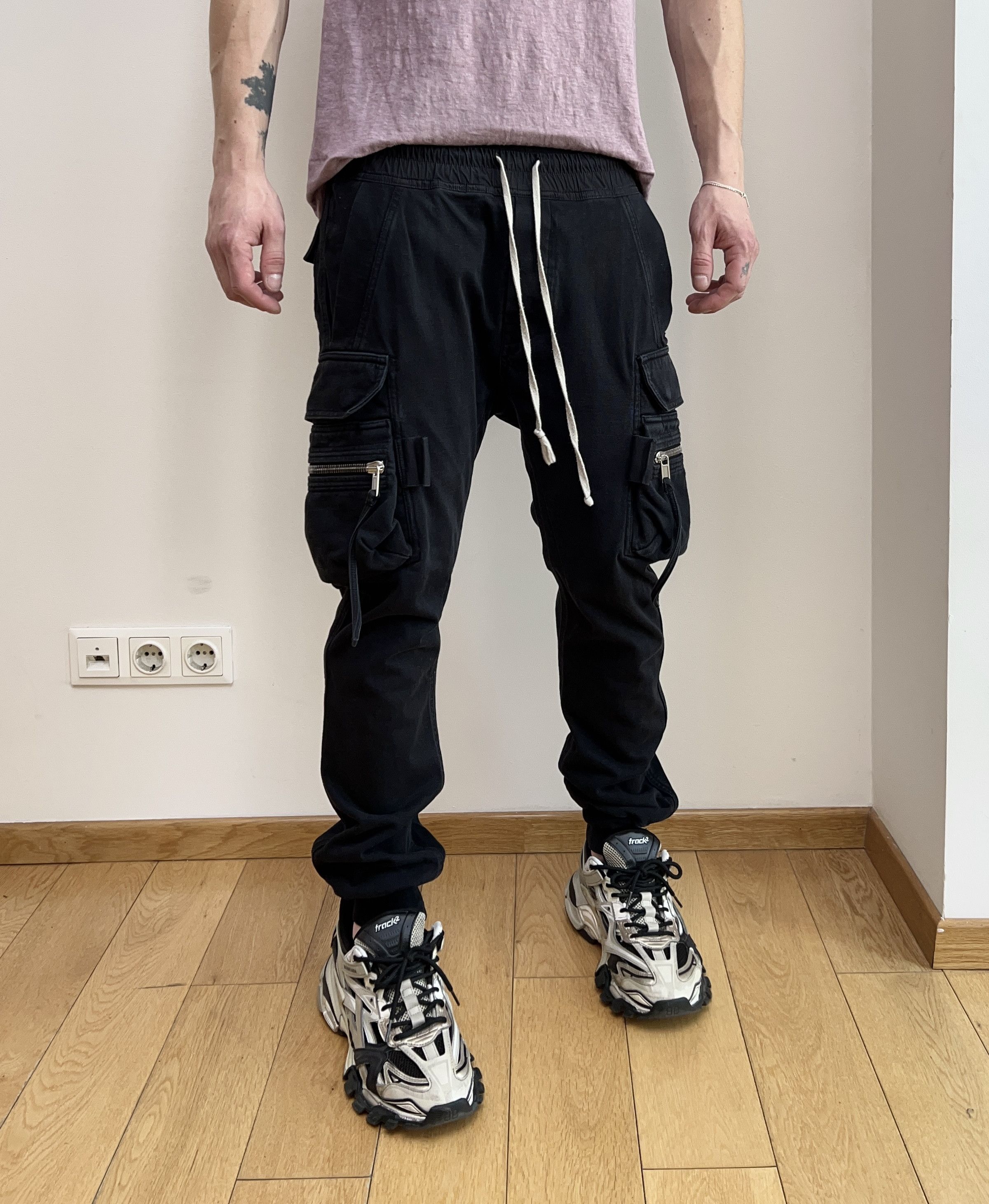 Rick Owens cargo jogger 17aw GLITTER期