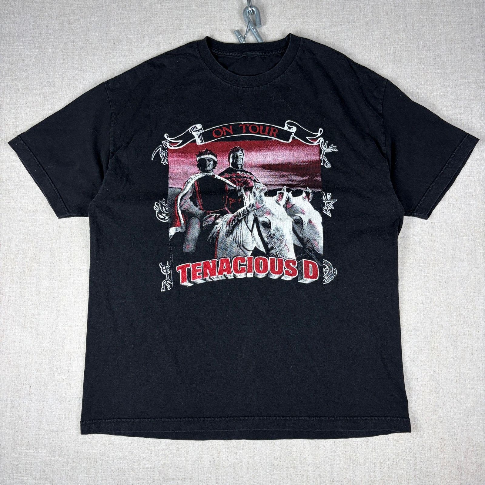 Vintage Vintage Tenacious D Jack Black Obey The D RARE XL Band Tee Size US XL / EU 56 / 4 - 1 Thumbnail
