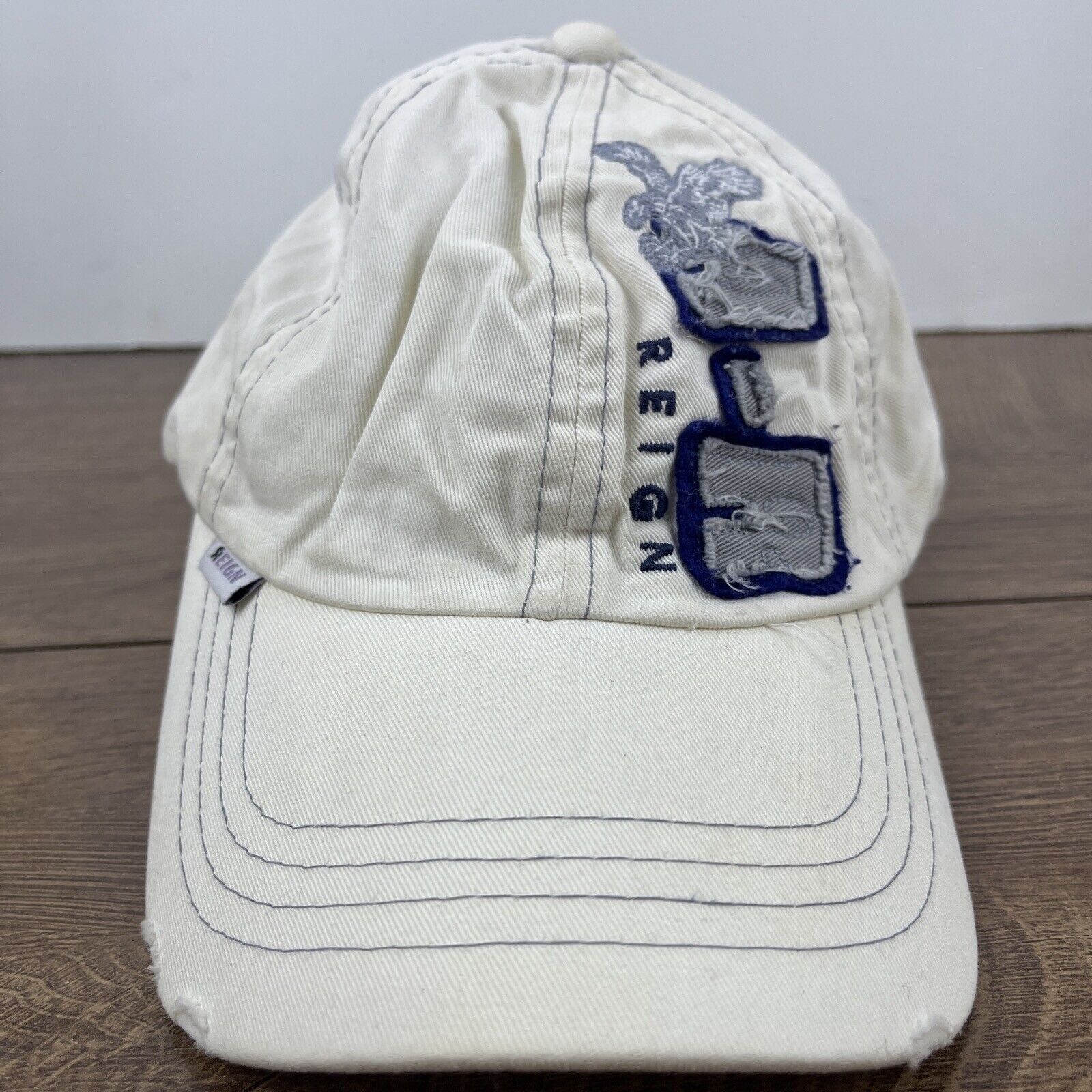 Other Reign Hat Reign White Hat Adjustable Adult Size Hat White Ca Size ONE SIZE - 1 Thumbnail