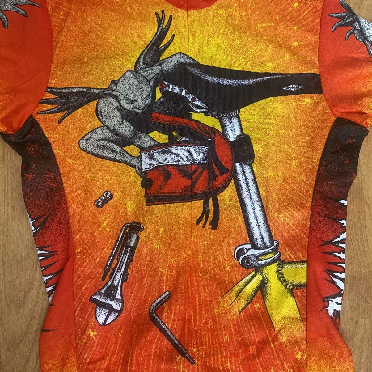 Vintage Primal Wear Wedgie Vintage 90s Y2K Cycling Jersey Mens Small Size US S / EU 44-46 / 1 - 4 Thumbnail