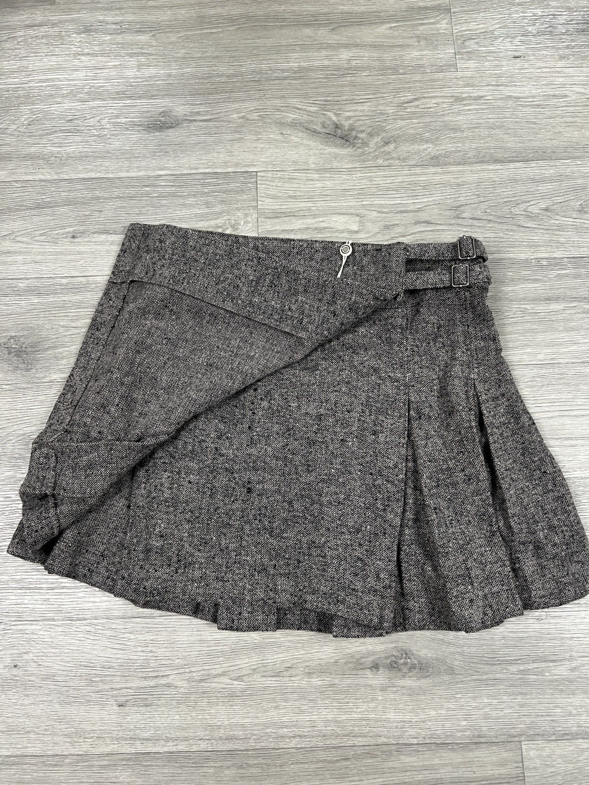 Other Max Studio Gray Skater Mini Skirt Size 25" / US 0 / IT 36 - 8 Thumbnail