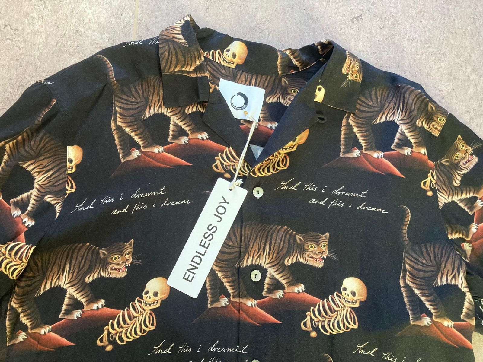Endless Joy Endless Joy Tiger Shirt L Large Limited Edition Size US L / EU 52-54 / 3 - 1 Thumbnail