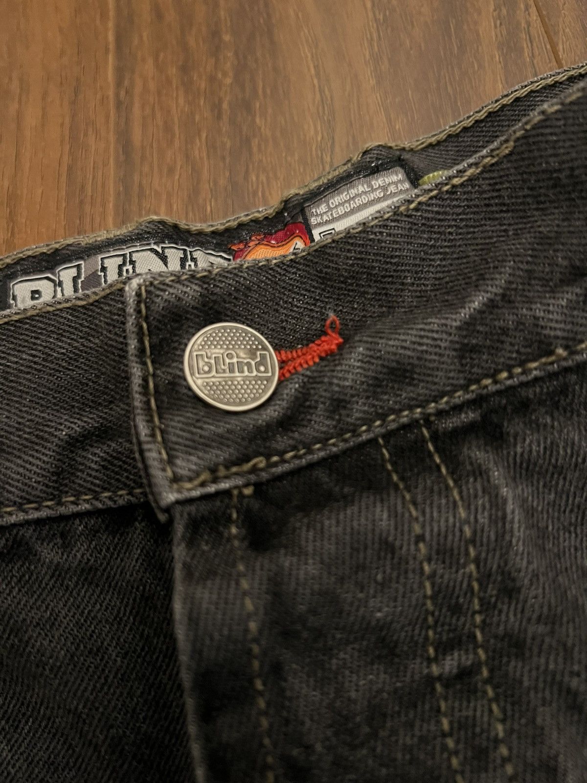 Blind Skateboards Thrashed OG Blind Body Bags Skate Jeans Size US 38 / EU 54 - 7 Thumbnail