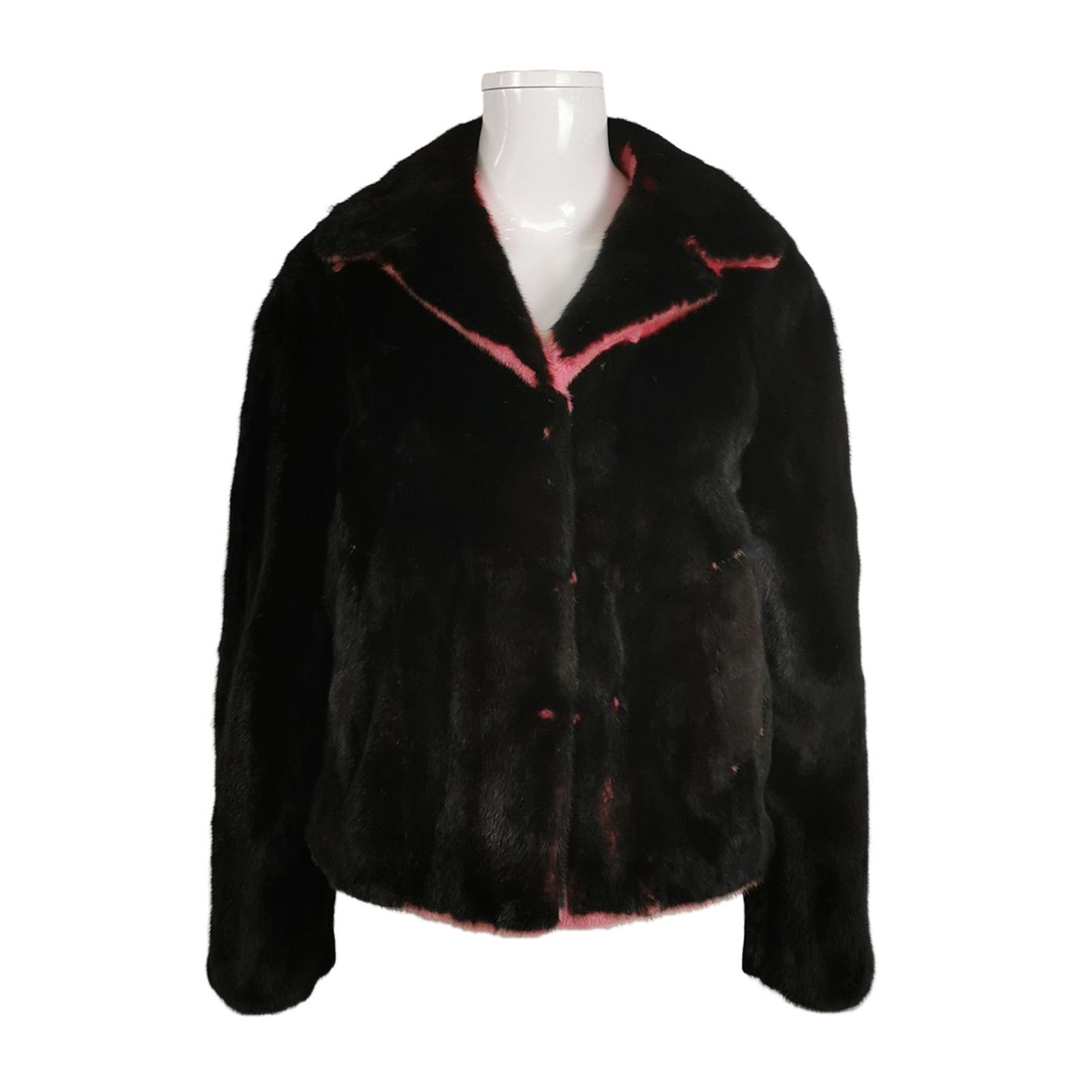 Prada Prada Colorblock Mink Fur Jacket Size 38 Size XS / US 0-2 / IT 36-38 - 1 Thumbnail