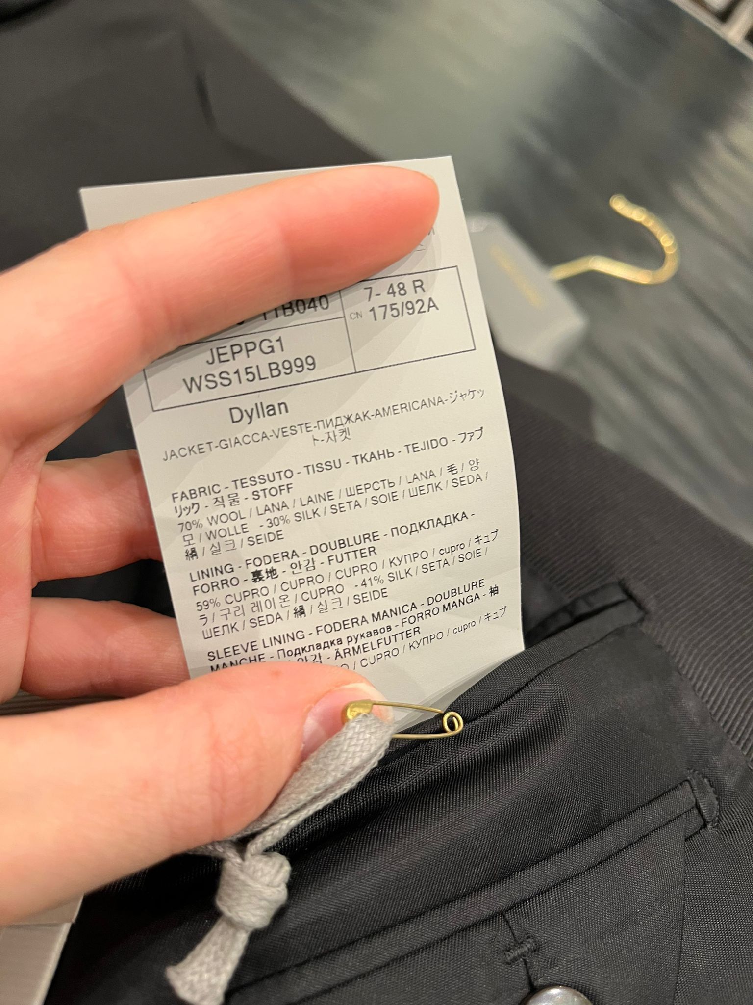 Tom Ford o1loc1c0326 JEPPG1 Dyllan Jacket in Black Size US M / EU 48-50 / 2 - 2 Thumbnail