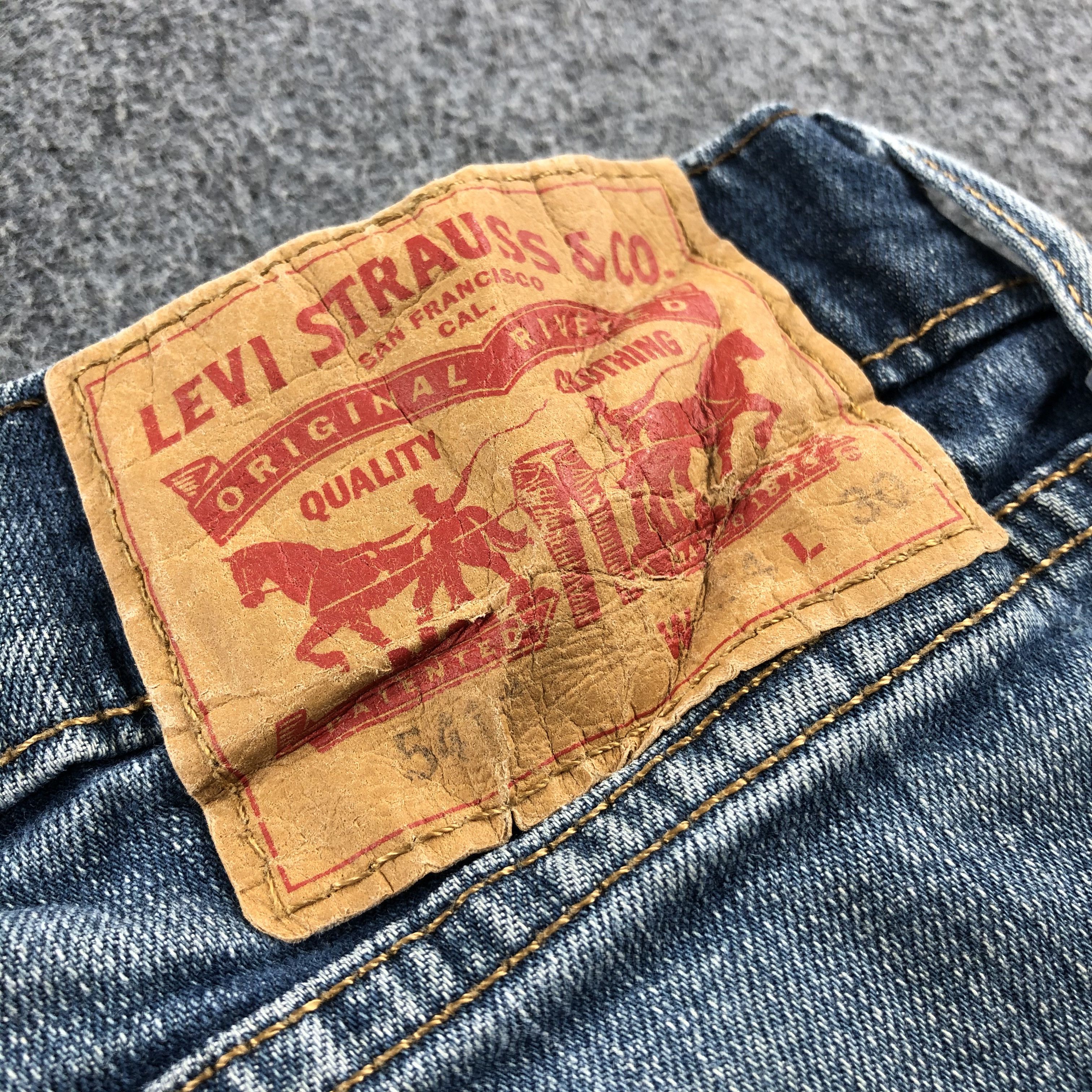 Levi's Vintage Blue Wash Levis Jeans-J2671 Size US 32 / EU 48 - 5 Thumbnail