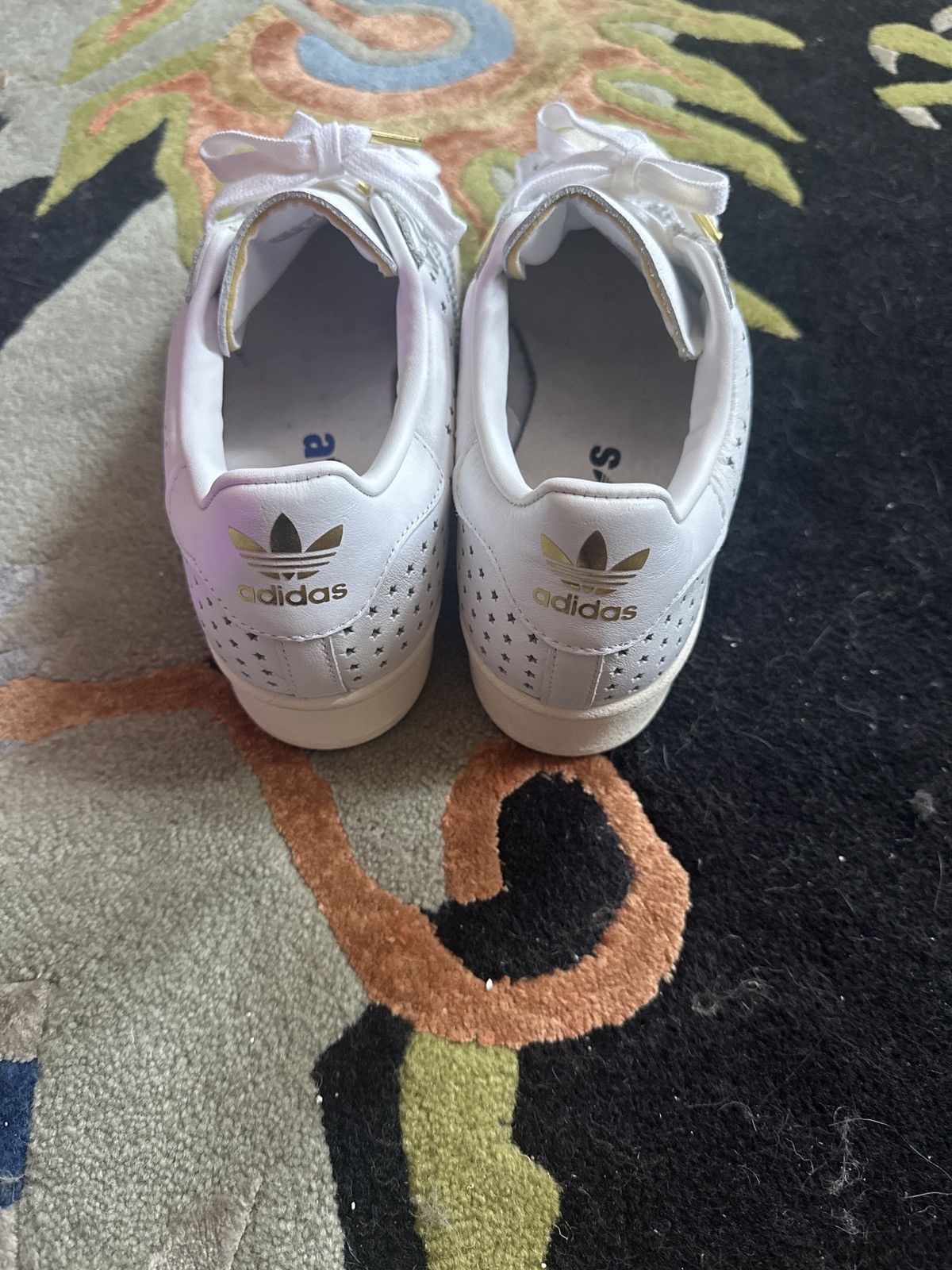 Adidas ADIDAS X ATMOS PREMIUM SUPERSTAR Size US 10.5 / EU 43-44 - 5 Thumbnail