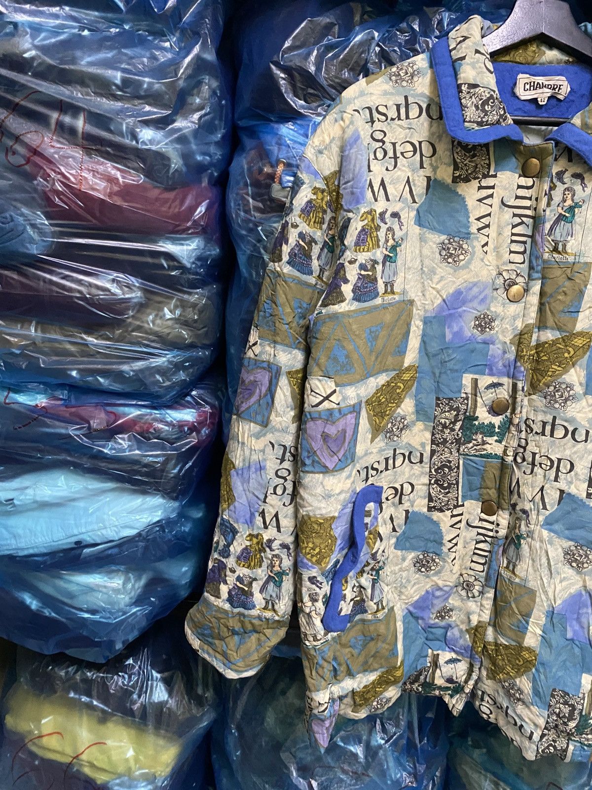 Vintage VINTAGE CAMBRE CLASSIC PRINT JACKET Size US XS / EU 42 / 0 - 5 Thumbnail