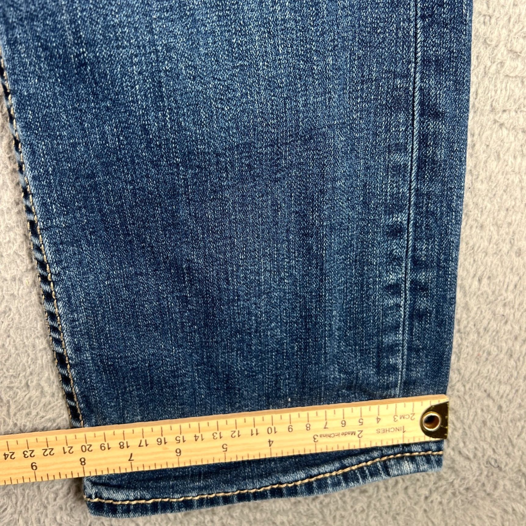 BKE VINTAGE BKE Jeans Men 29 Regular Fit Straight Stretch Dark Denim Cowboy Style Size US 29 - 5 Thumbnail
