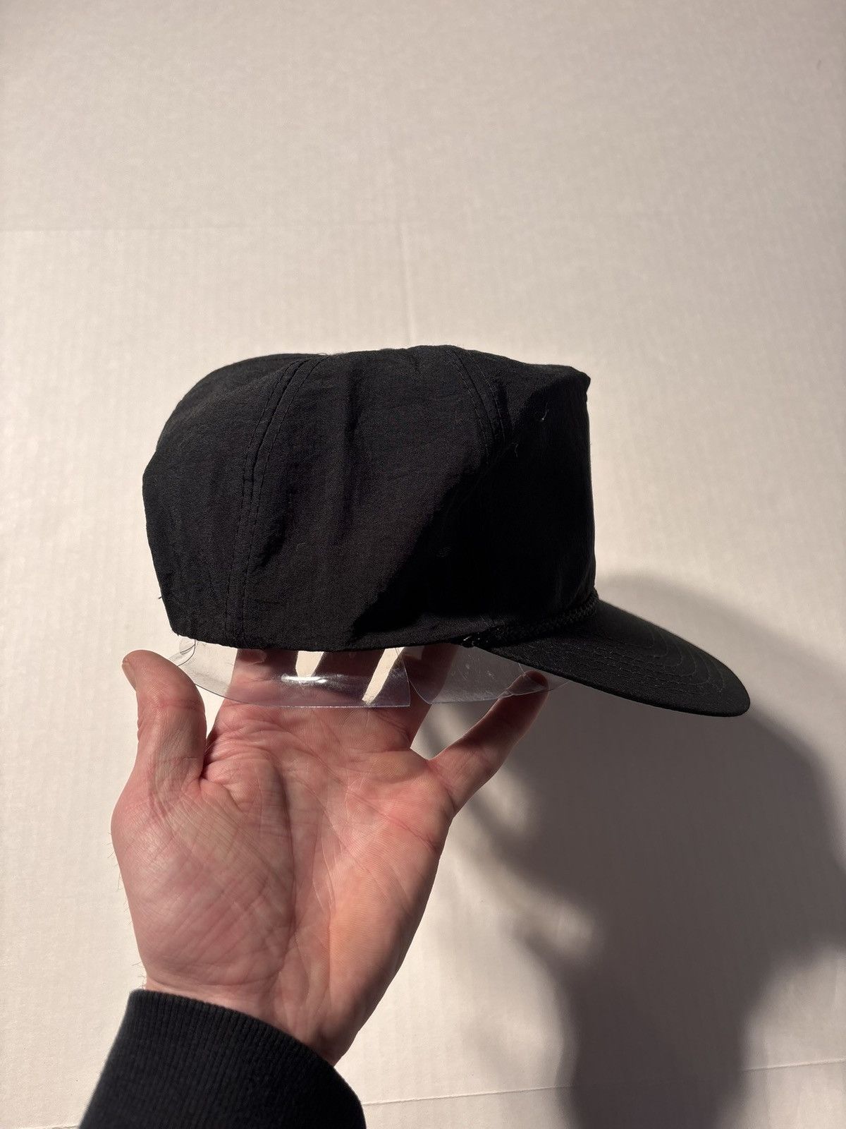 Vintage Vtg Harrah’s Casino 90’s Rope Trucker Black SnapBack Size ONE SIZE - 2 Thumbnail