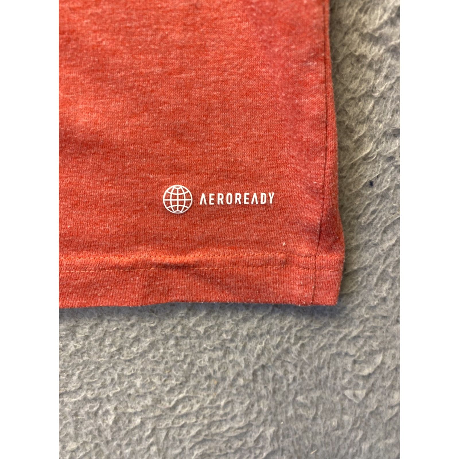Adidas Adidas Climalite Logo T Shirt mens L Brick Active Athletic sports 112-15 Size US L / EU 52-54 / 3 - 7 Thumbnail