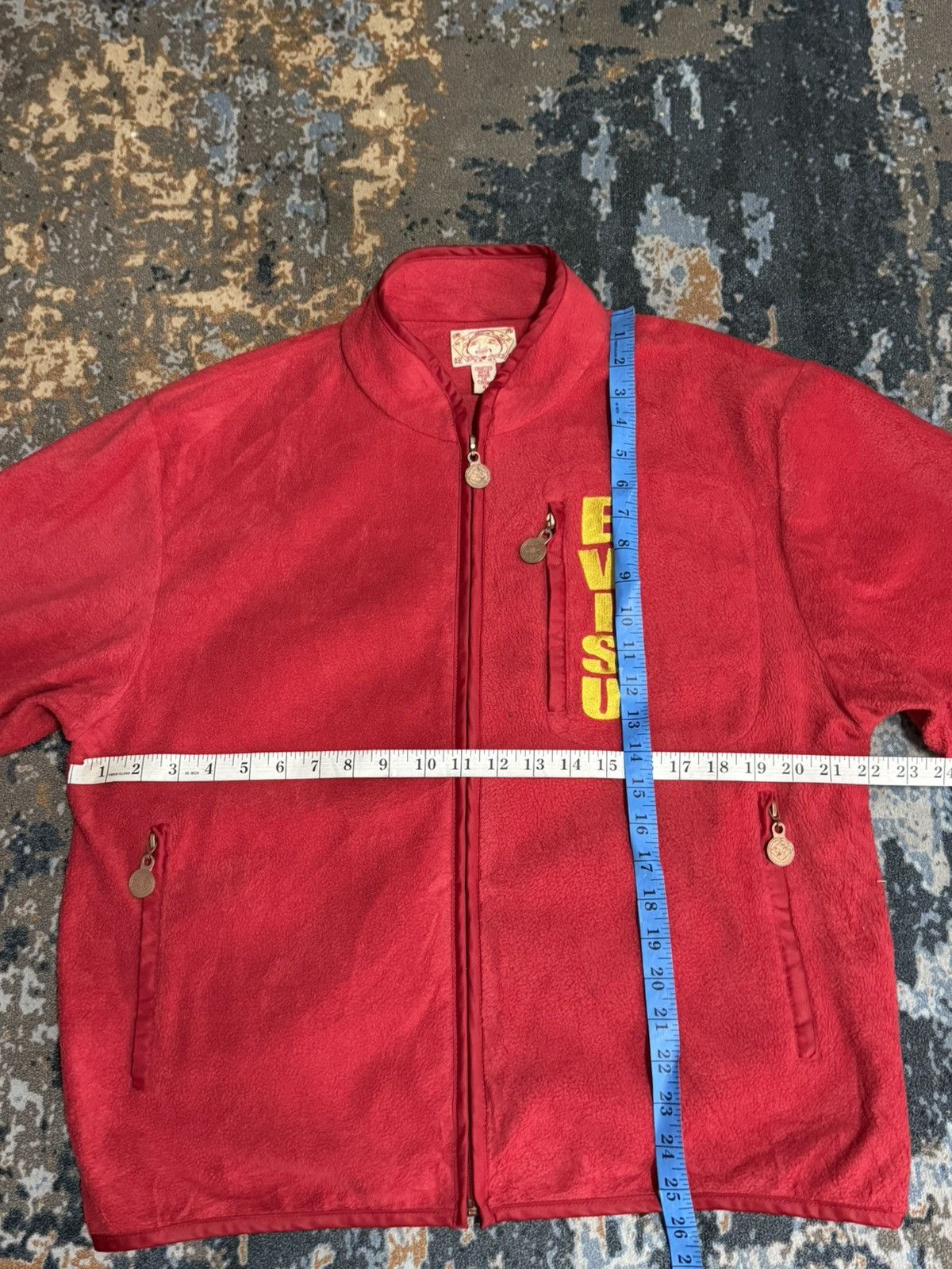 Evisu Vintage Evisu Boa Fleece Jacket Size US L / EU 52-54 / 3 - 11 Thumbnail