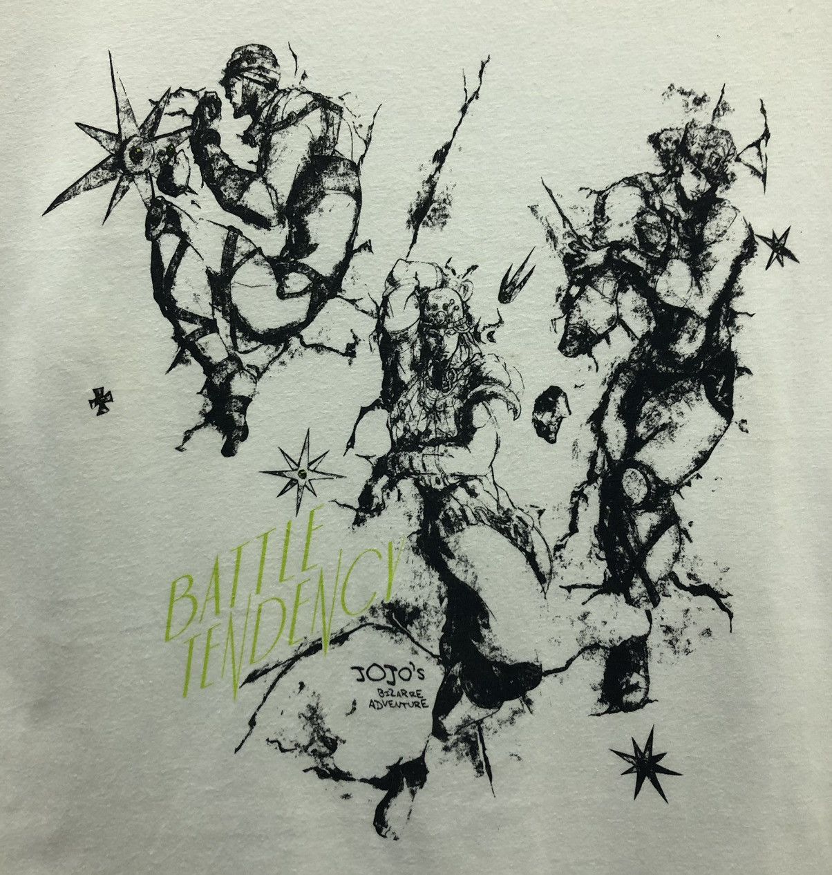 Anime Jojo's Bizarre Adventure Battle Tendency T-Shirt Size US M / EU 48-50 / 2 - 3 Thumbnail